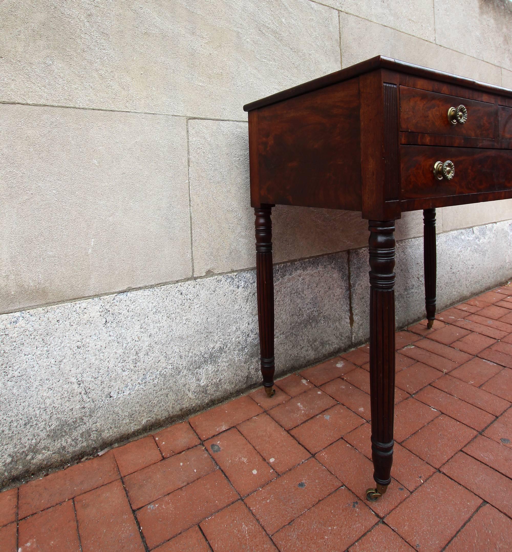 American Classic Mahogany Server, Pennsylvania, circa 1825