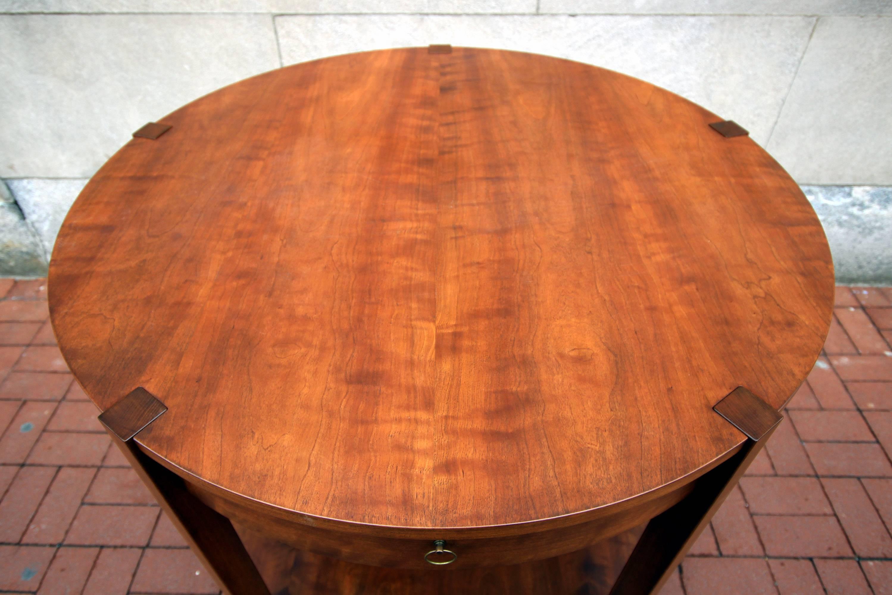 20th Century Large Contemporary Center Table Custom Made by Philadelphia Area Cabinetmaker