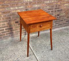 Oversize One Drawer Stand, Cherrywood, circa 1840, American