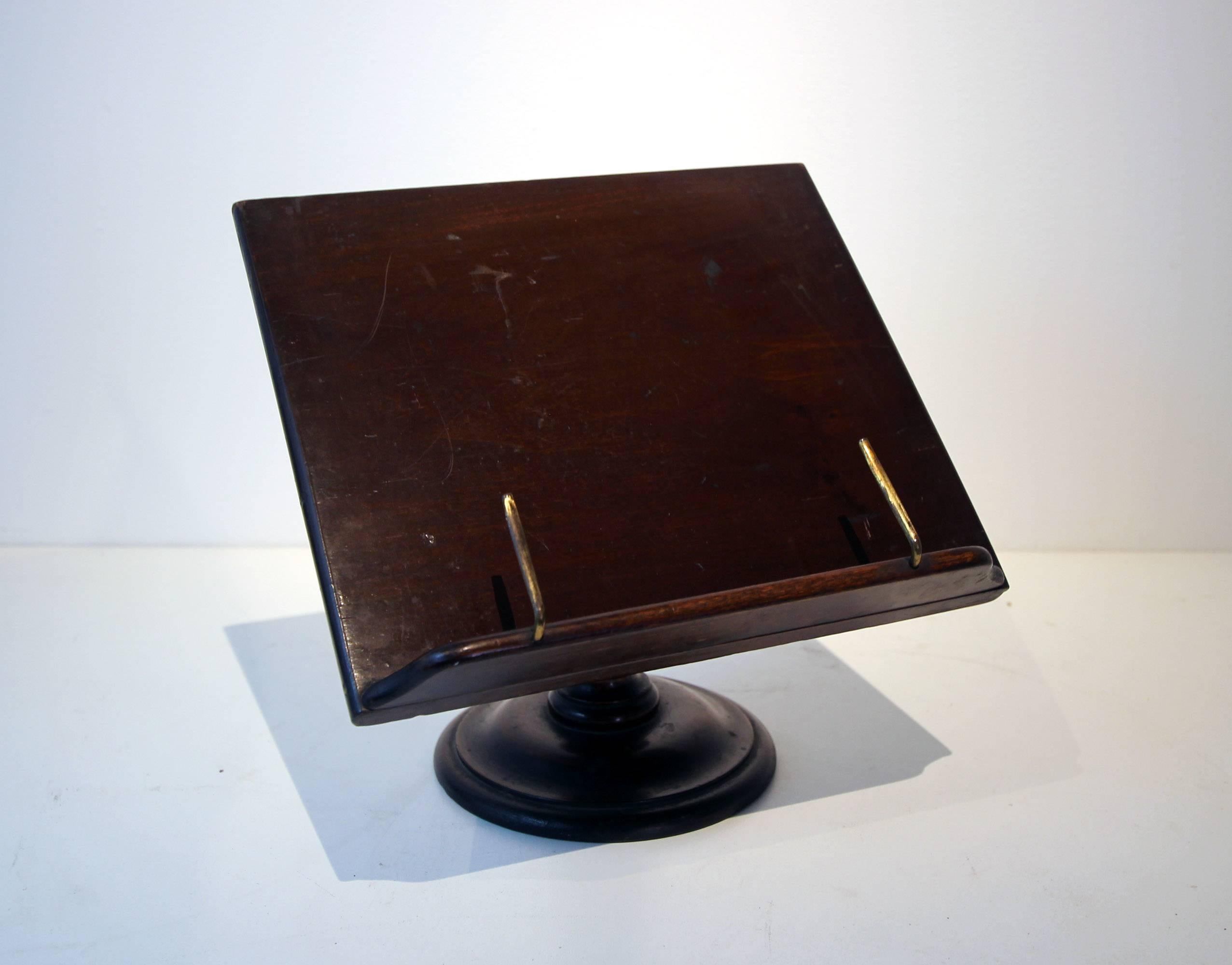 Book Lectern, Mahogany, Late 19th Century In Excellent Condition In Philadelphia, PA