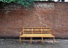 American Figured Maple Settee, circa 1830