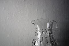 American Blown Glass "Cleat" Pitcher