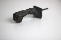 Cast Iron Door Knocker, Lady's Hand Holding Ball, Late 19th Century