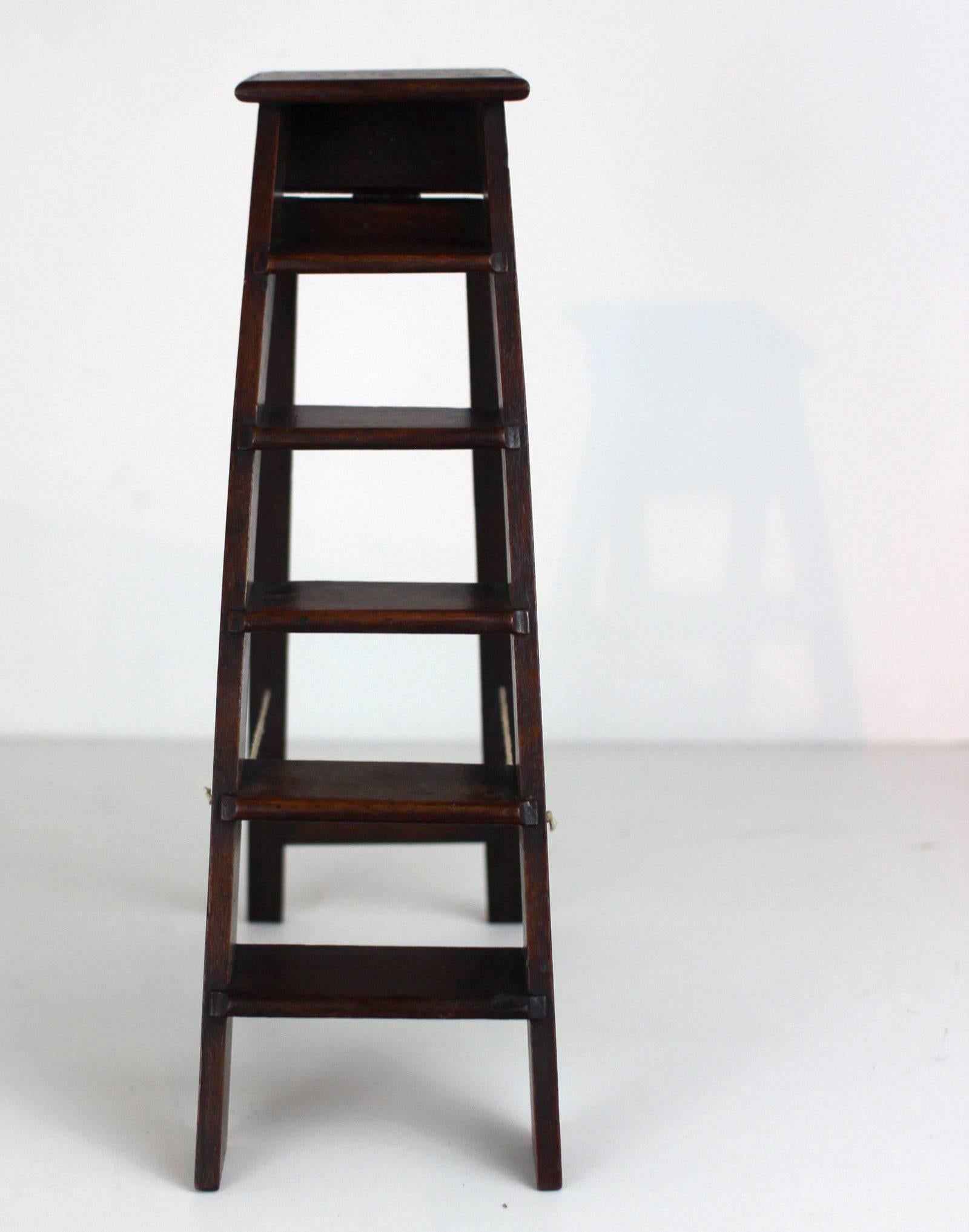 Miniature Step Ladder In Excellent Condition In Philadelphia, PA