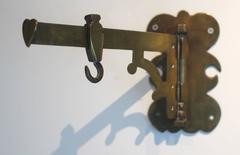 Brass Wall Bracket & Hook