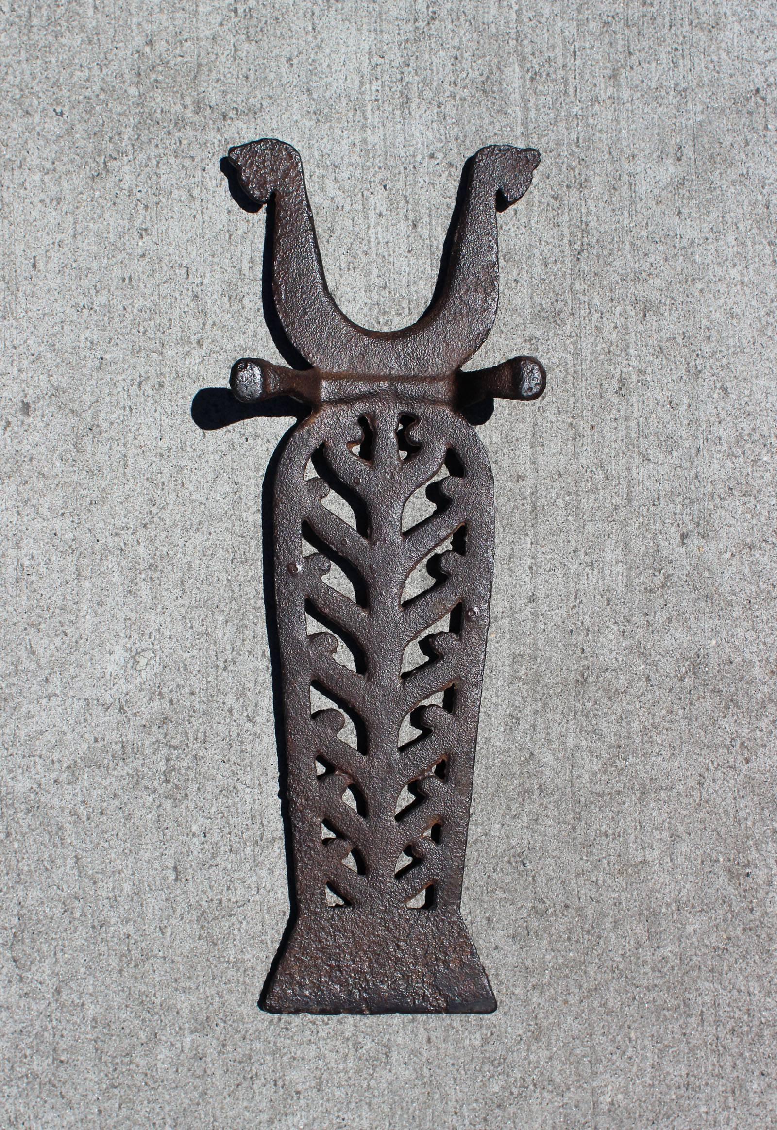 Country Late 19th Century Cast Iron Boot Jack