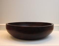 Turned Lignum Vitae Bowl