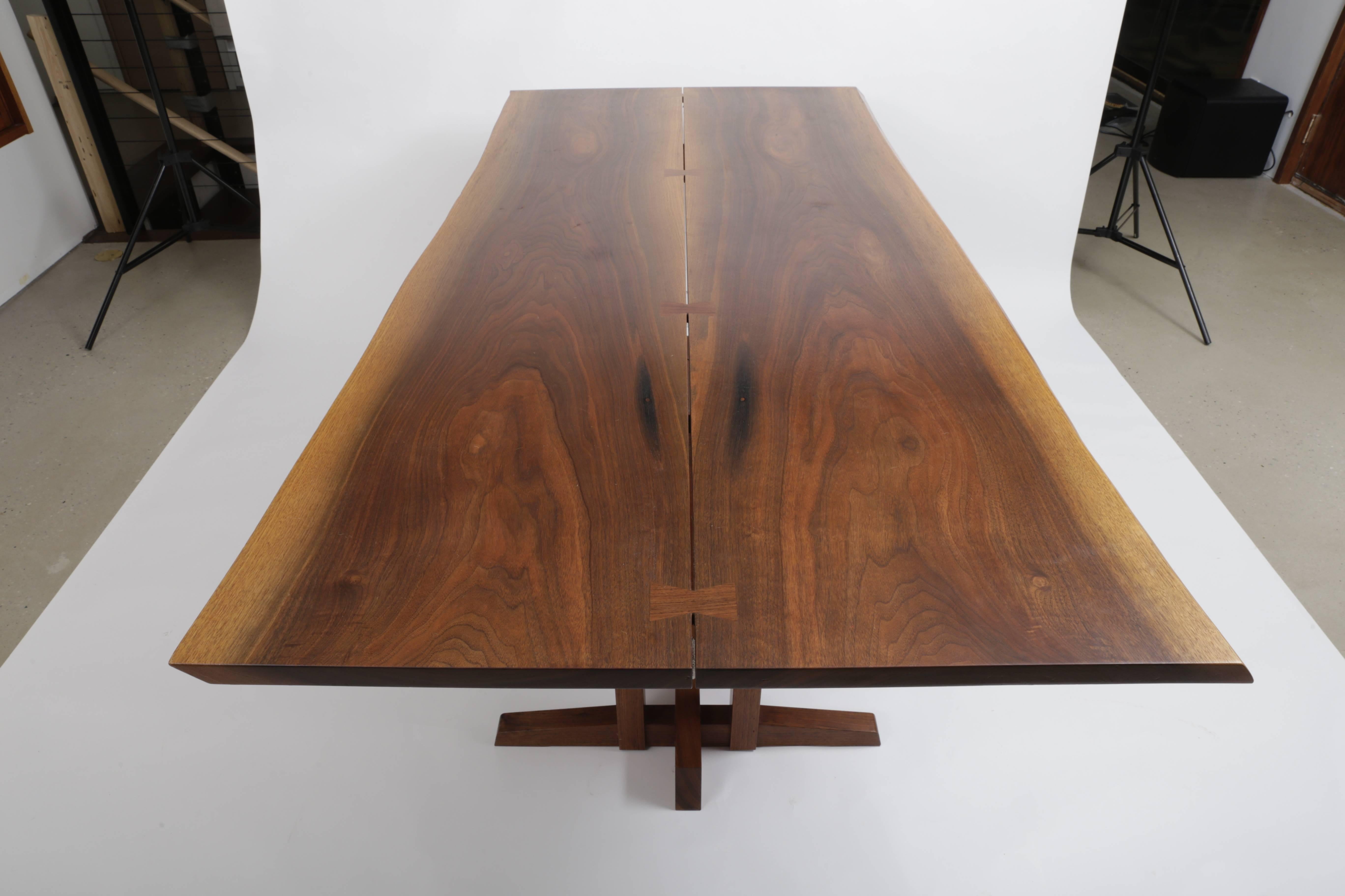 American Walnut Frenchmans Cove Dinning Table by George Nakashima