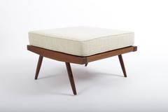 Walnut Ottoman by George Nakashima