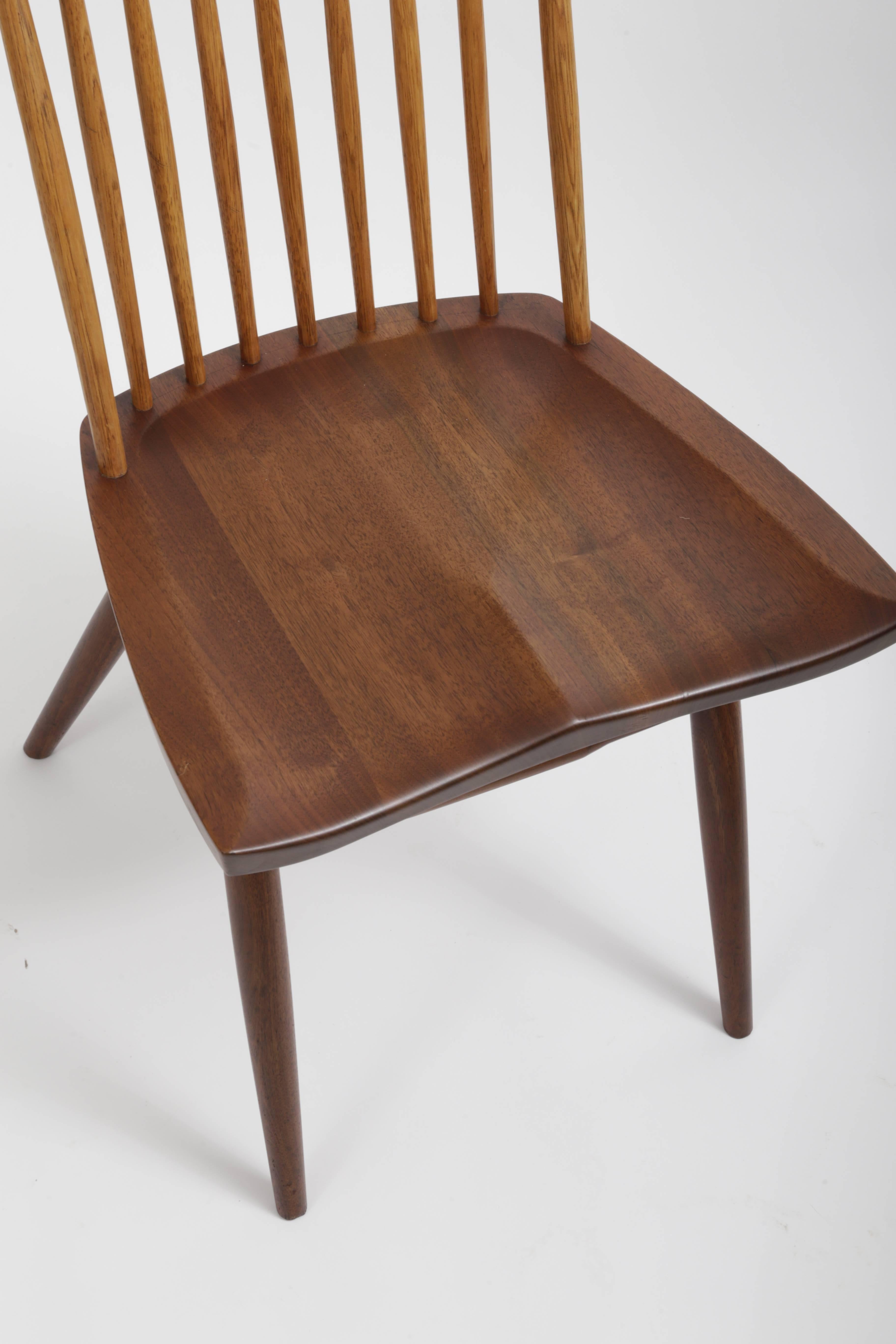 20th Century Set of Eight New Style Chairs by George Nakashima For Sale