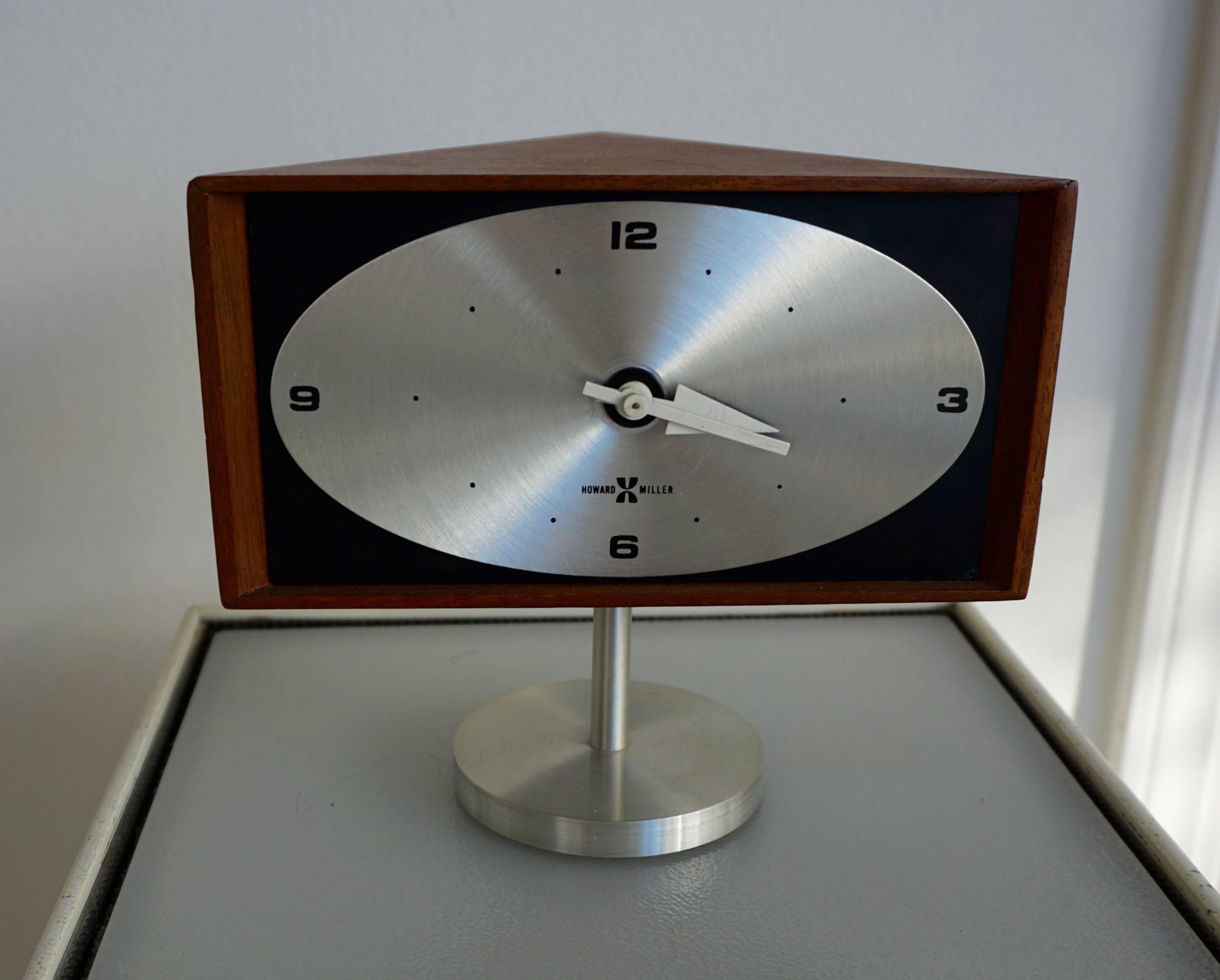 Mid-20th Century Vintage George Nelson Desk Clock