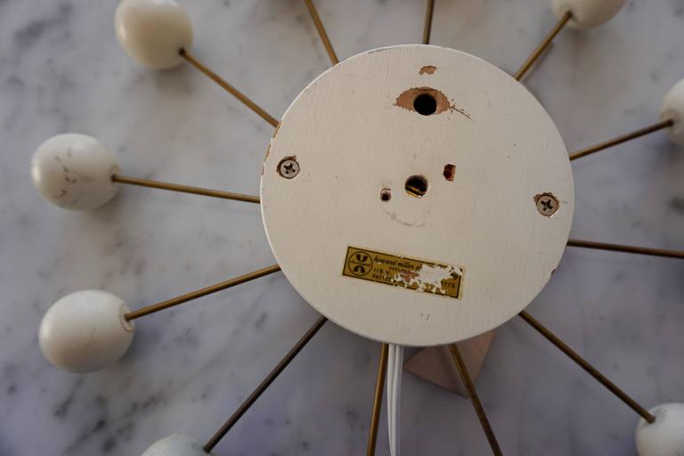 Vintage Nelson Ball Clock at 1stDibs