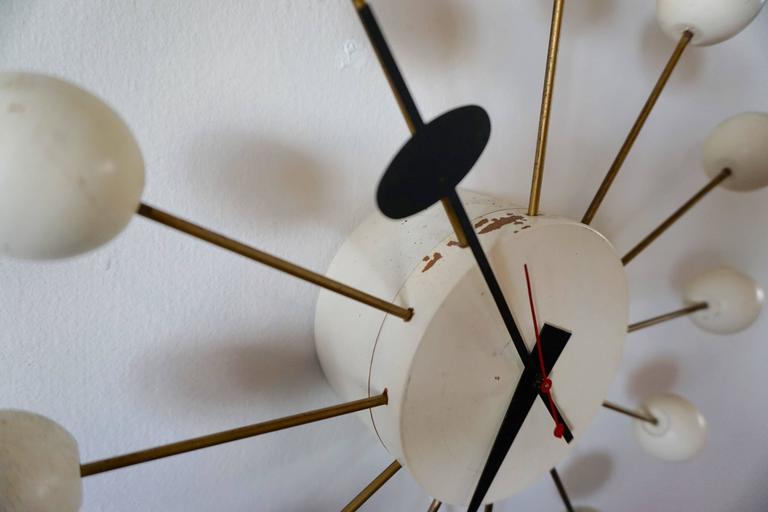 Vintage Nelson Ball Clock at 1stDibs