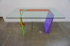 Peter Shire "Memphis Milano" Desk, 1982