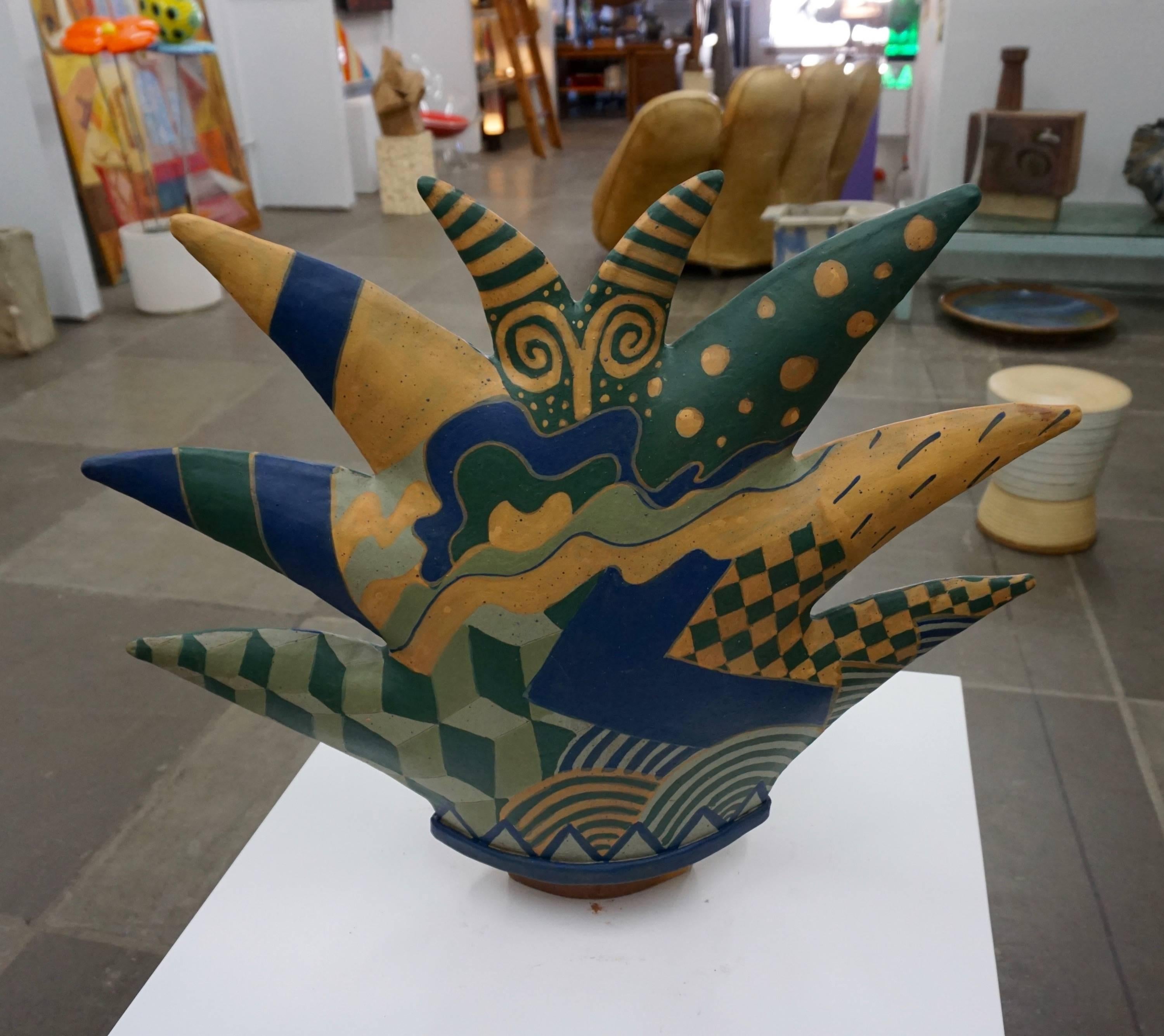 Dramatic Ceramic Sculpture by Kazuko Matthews 2
