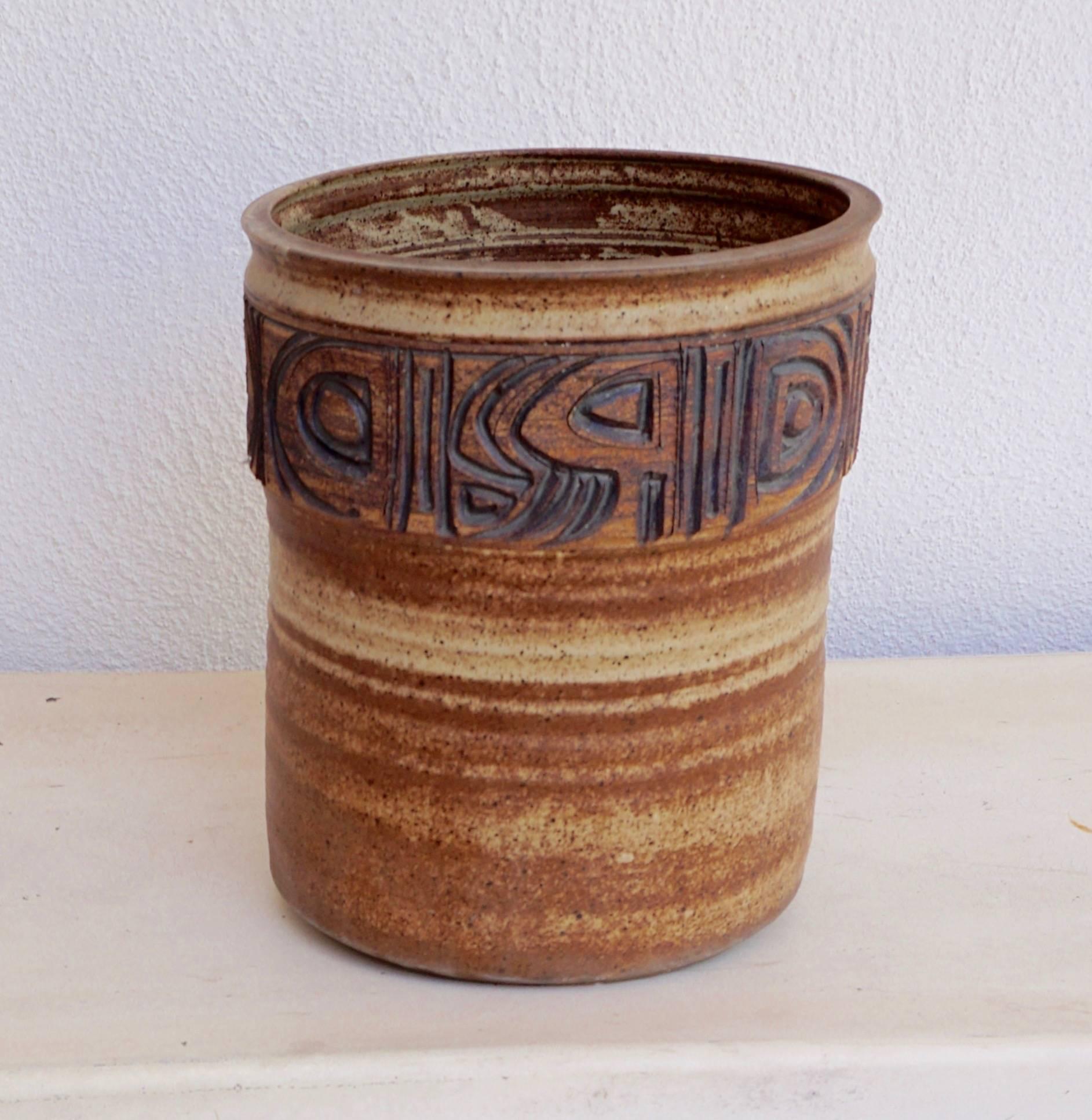Ceramic Vessel by Bruce Tomkinson In Excellent Condition In Cathedral City, CA