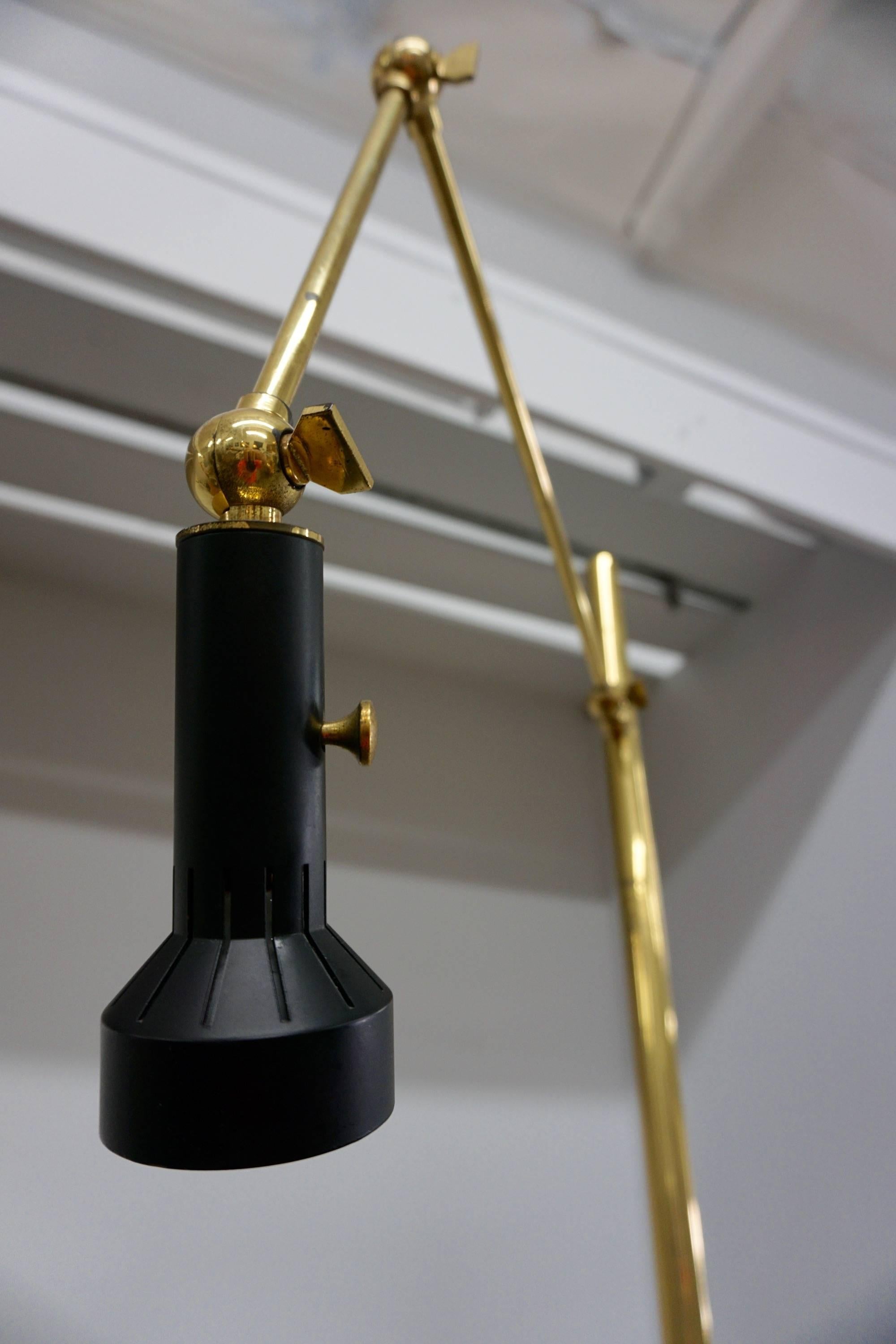 Mid-Century Modern Arredoluce Easel Lamp by Angelo Lelli