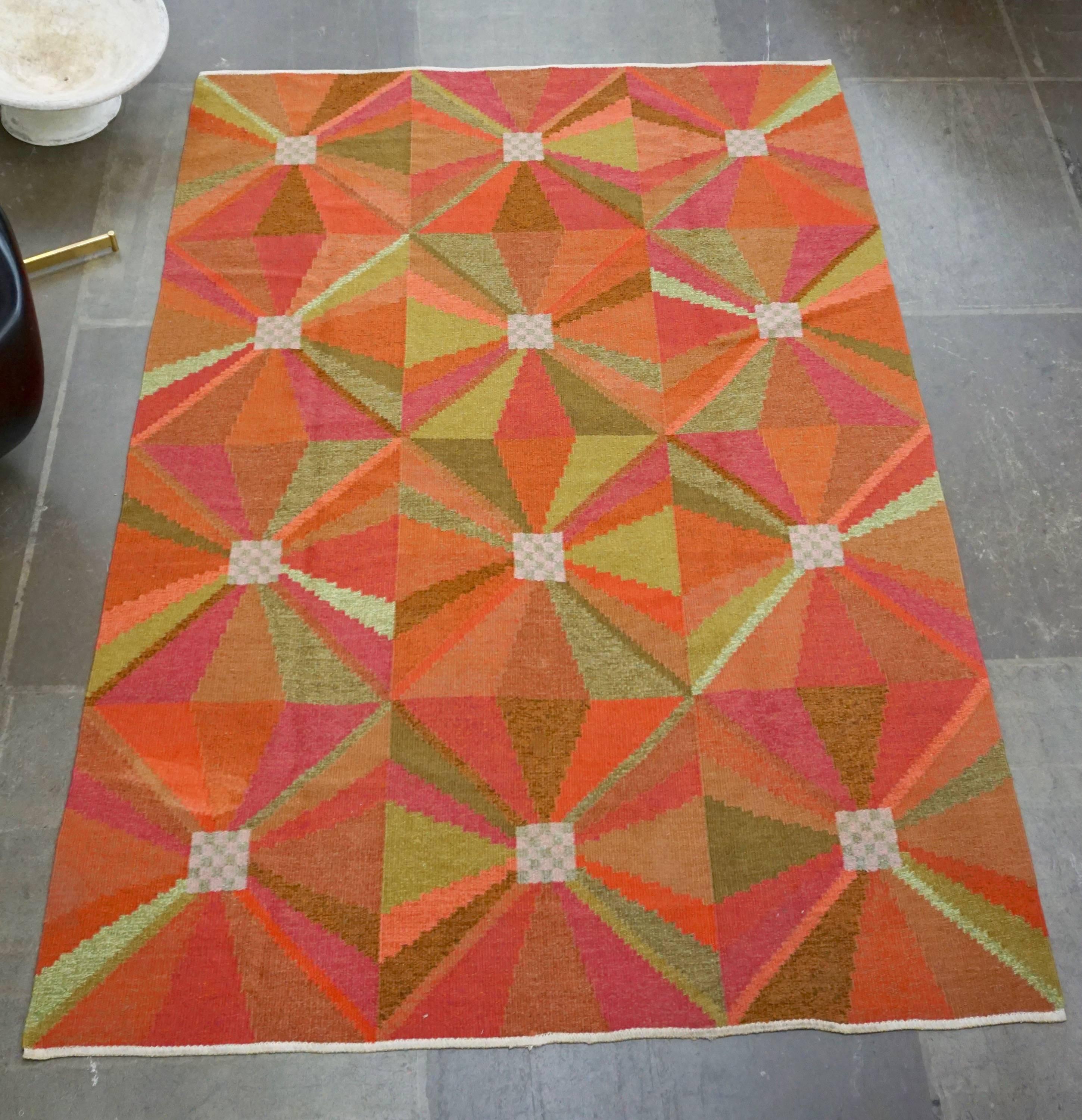 Colorful Scandinavian Rug 1