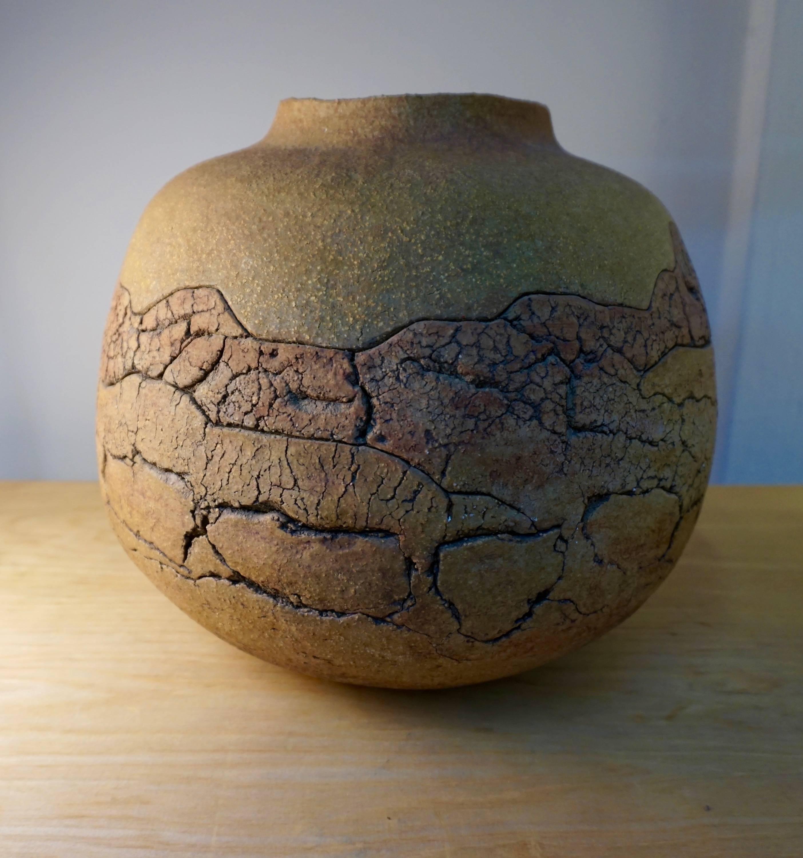 Late 20th Century Ceramic Vessel by Timothy Moore
