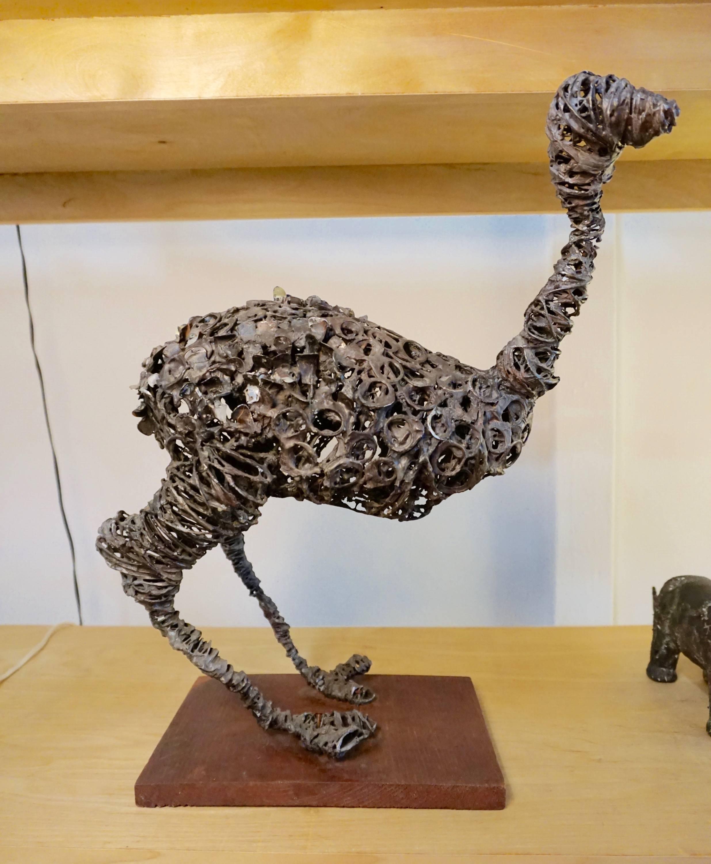 Unusual Pop Top Emu Sculpture 2