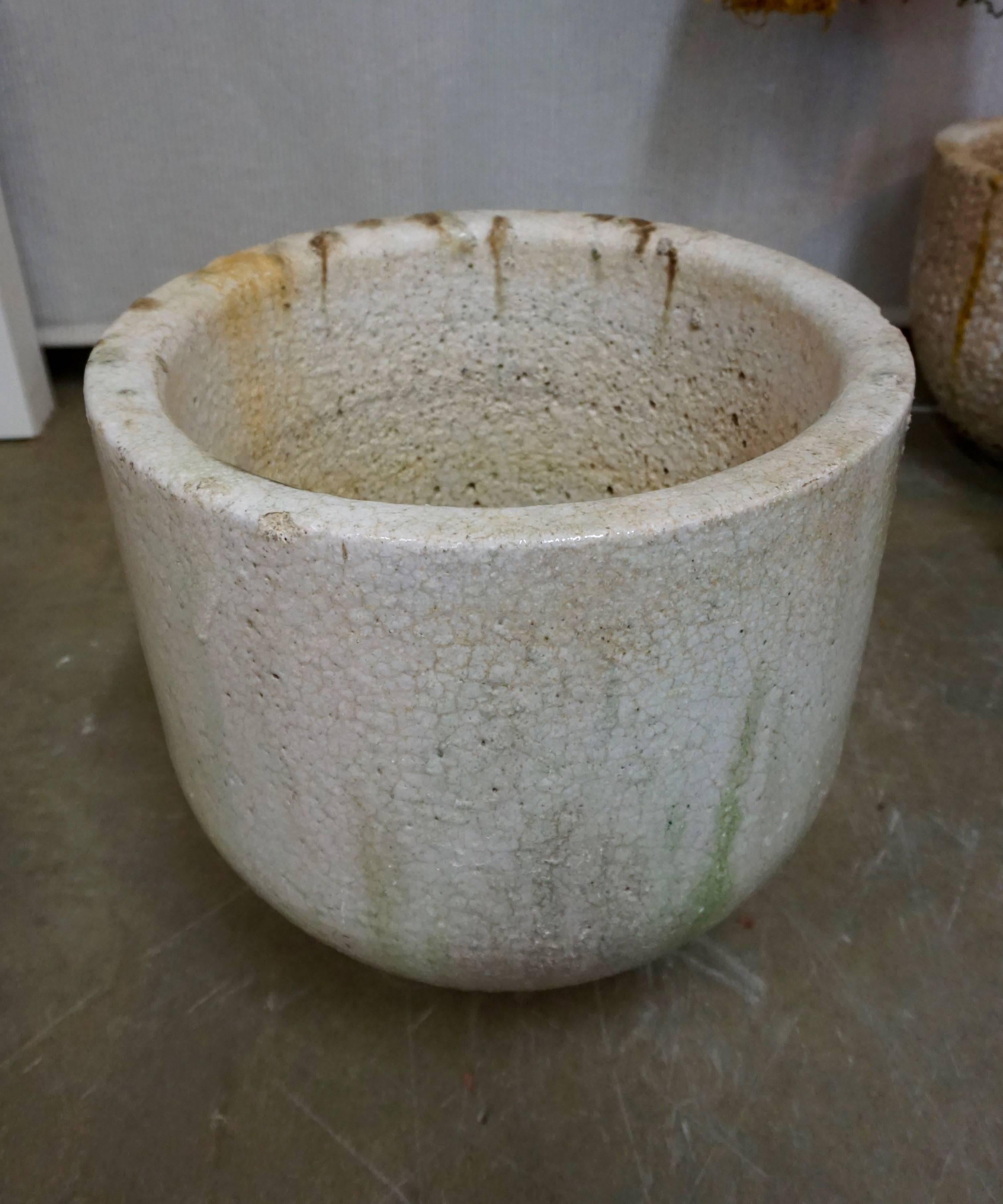 Mid-20th Century Ceramic and Glass Crucible / Vessel For Sale