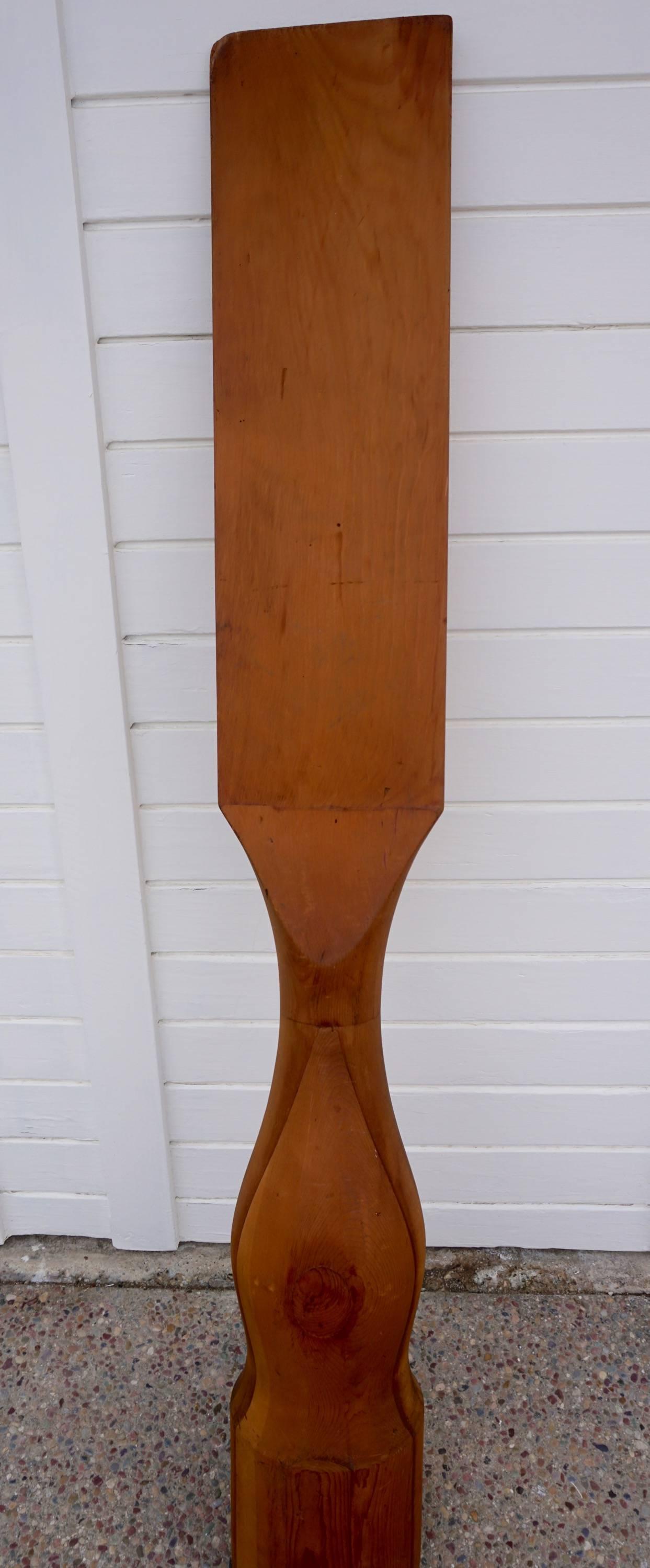 Mid-20th Century Pop Art Supersized Wood Chisel For Sale
