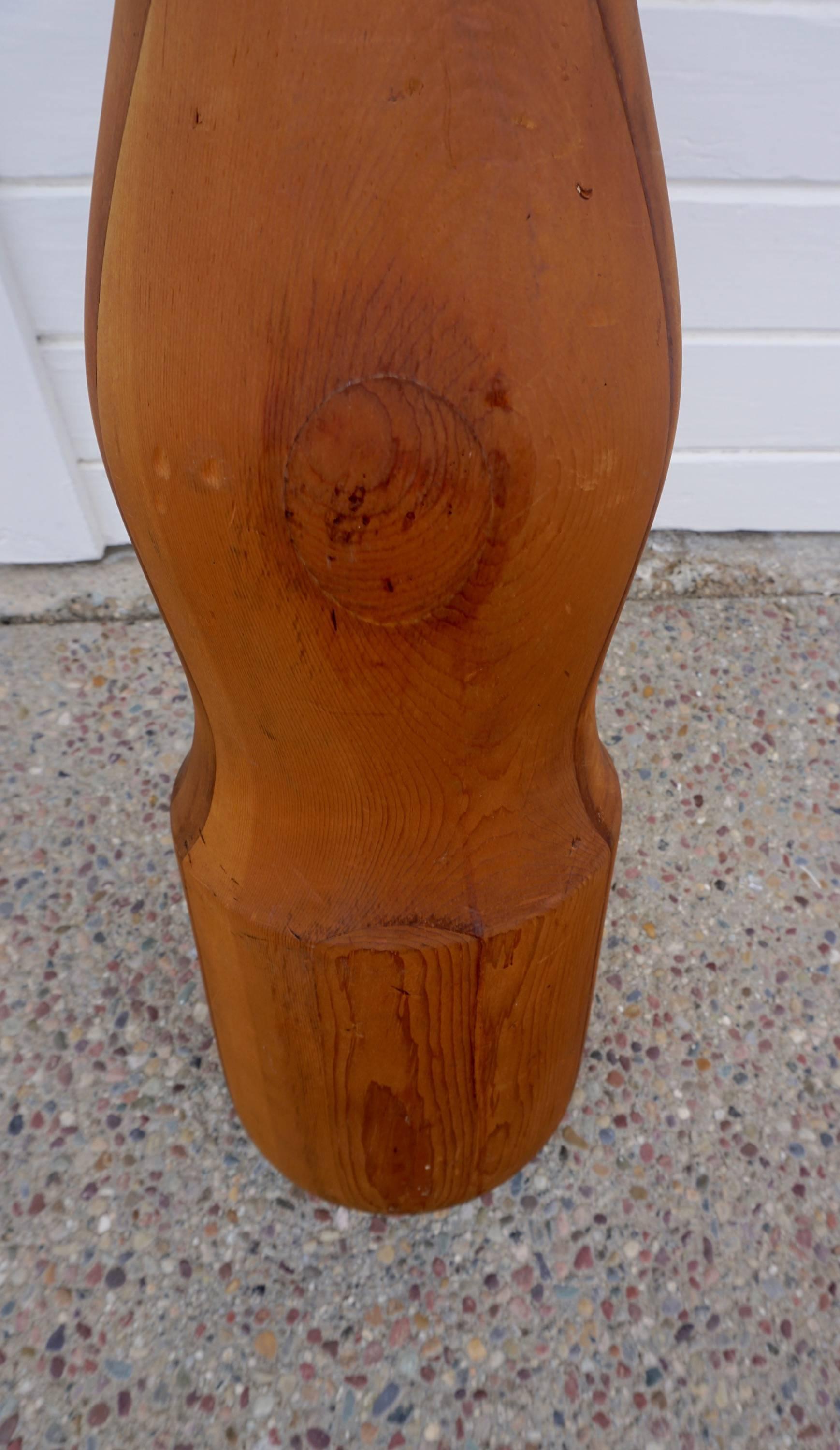 Pop Art Supersized Wood Chisel For Sale 1