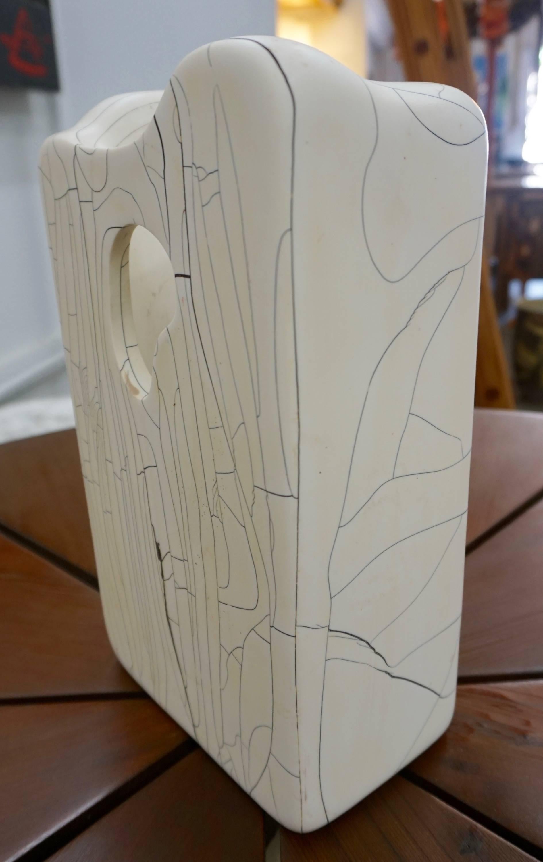Mid-Century Modern Composite Abstract Sculpture