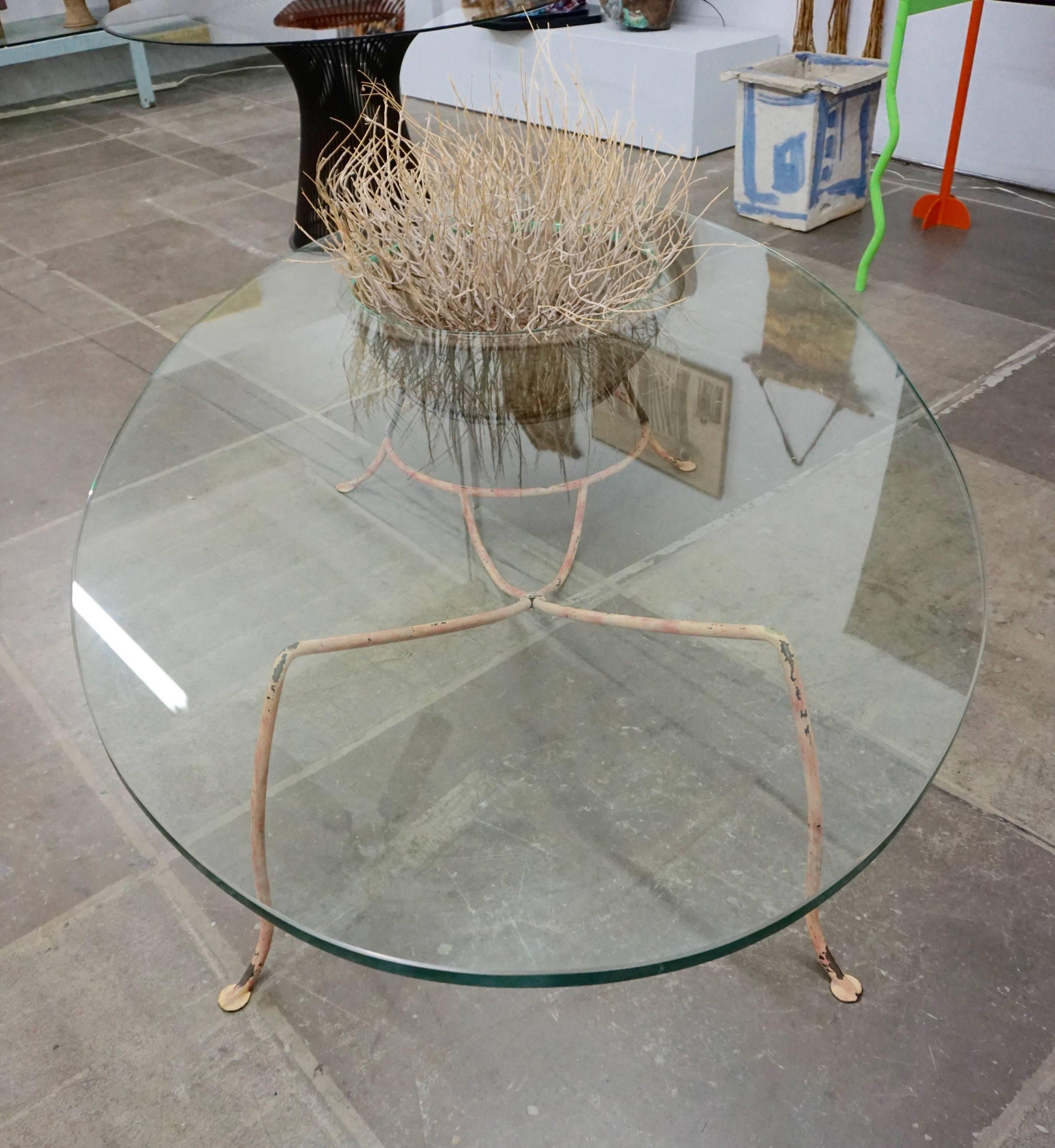 Unusual Glass Top Coffee Table 3