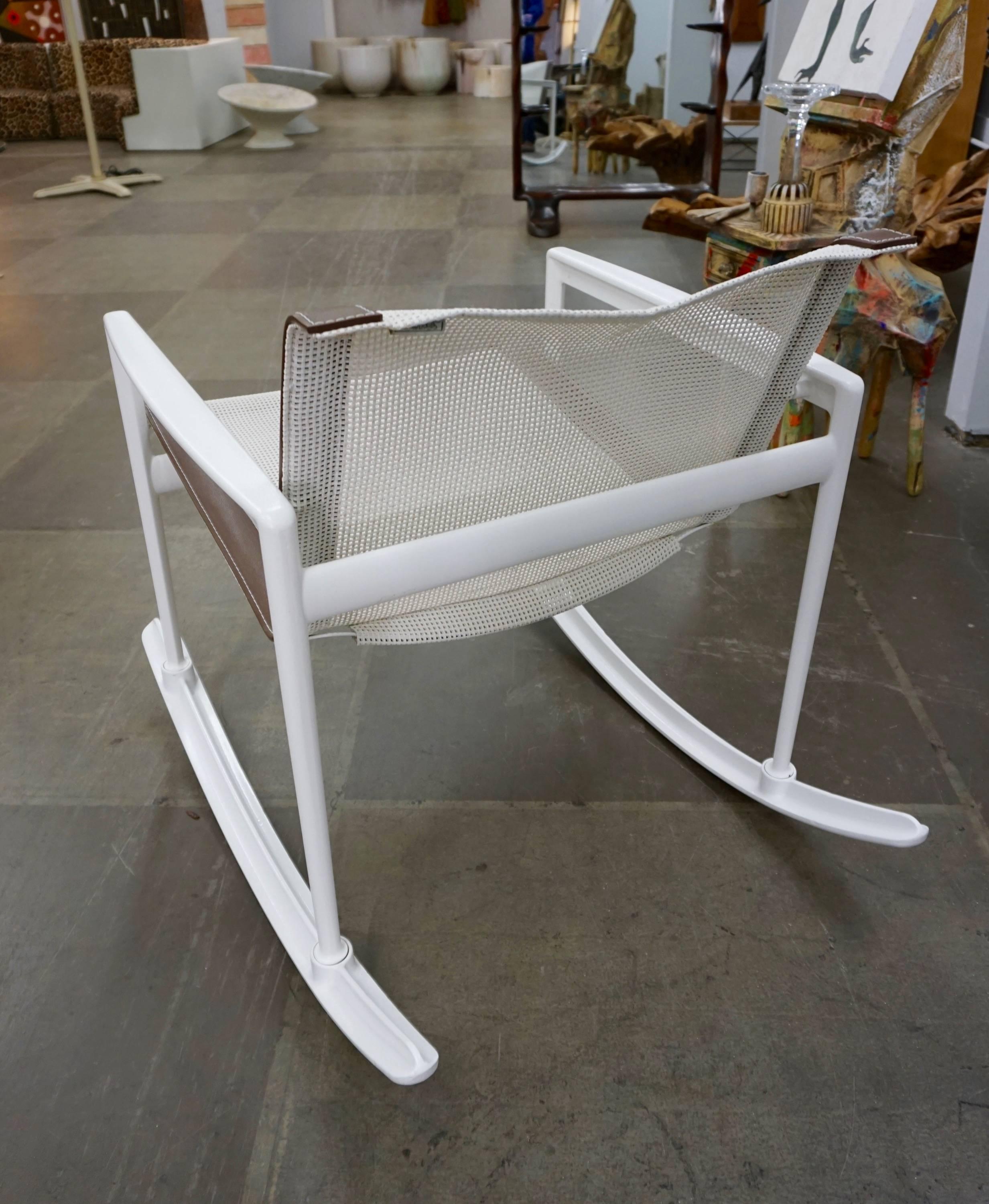 Mid-Century Modern Richard Schultz Rocking Chair for Knoll