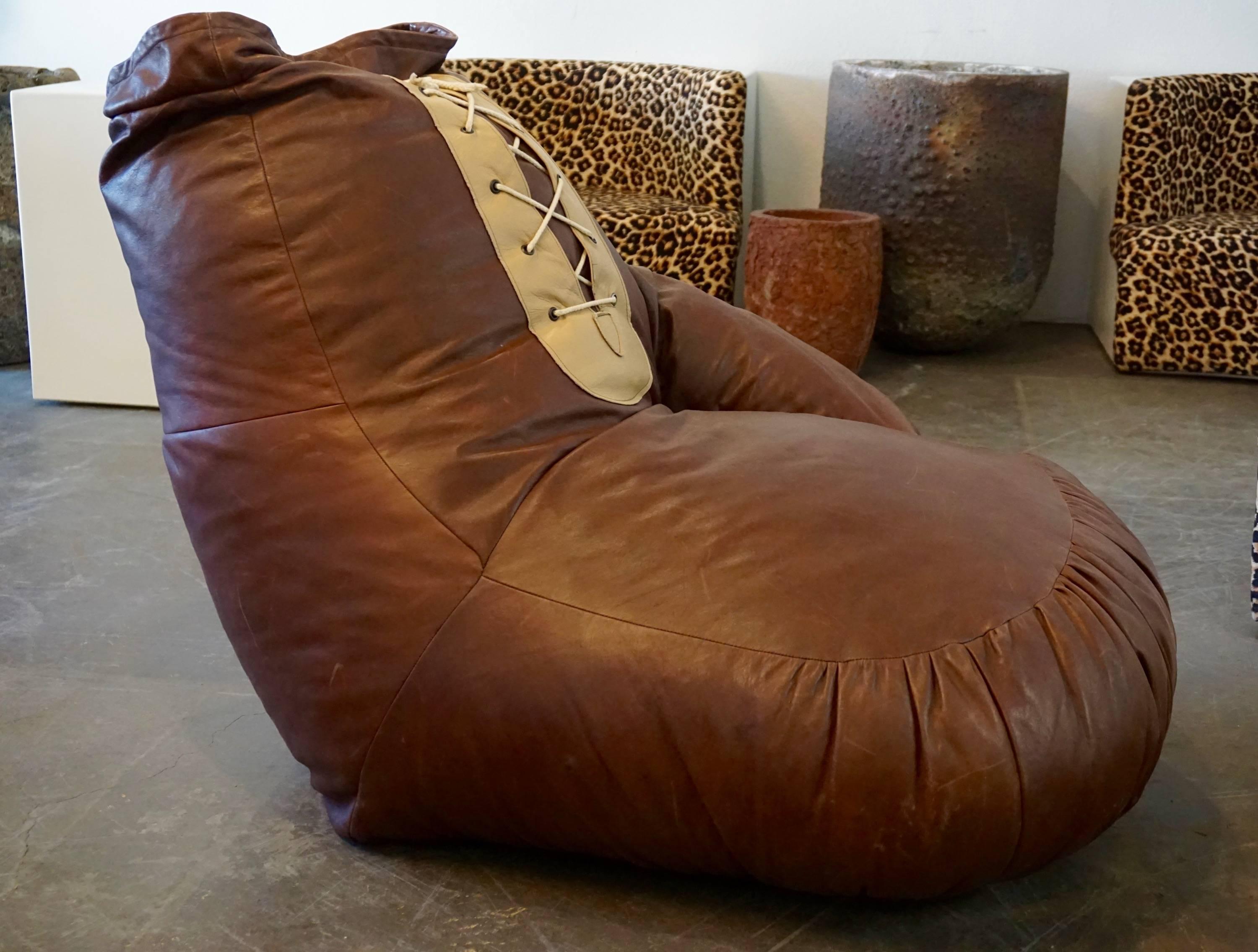 Swiss De Sede Boxing Glove Chair