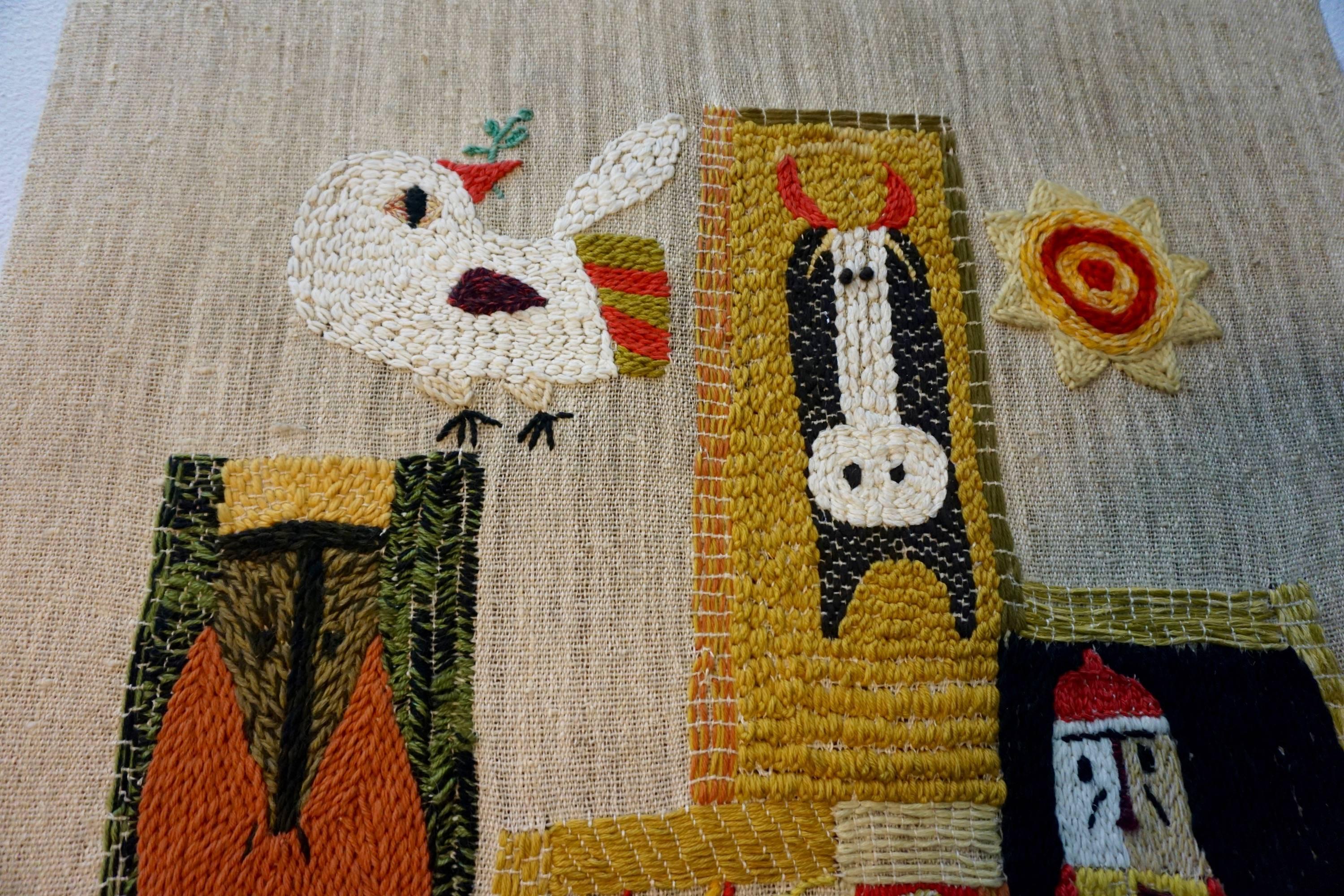 American Handwoven Tapestry by Nancy Nash