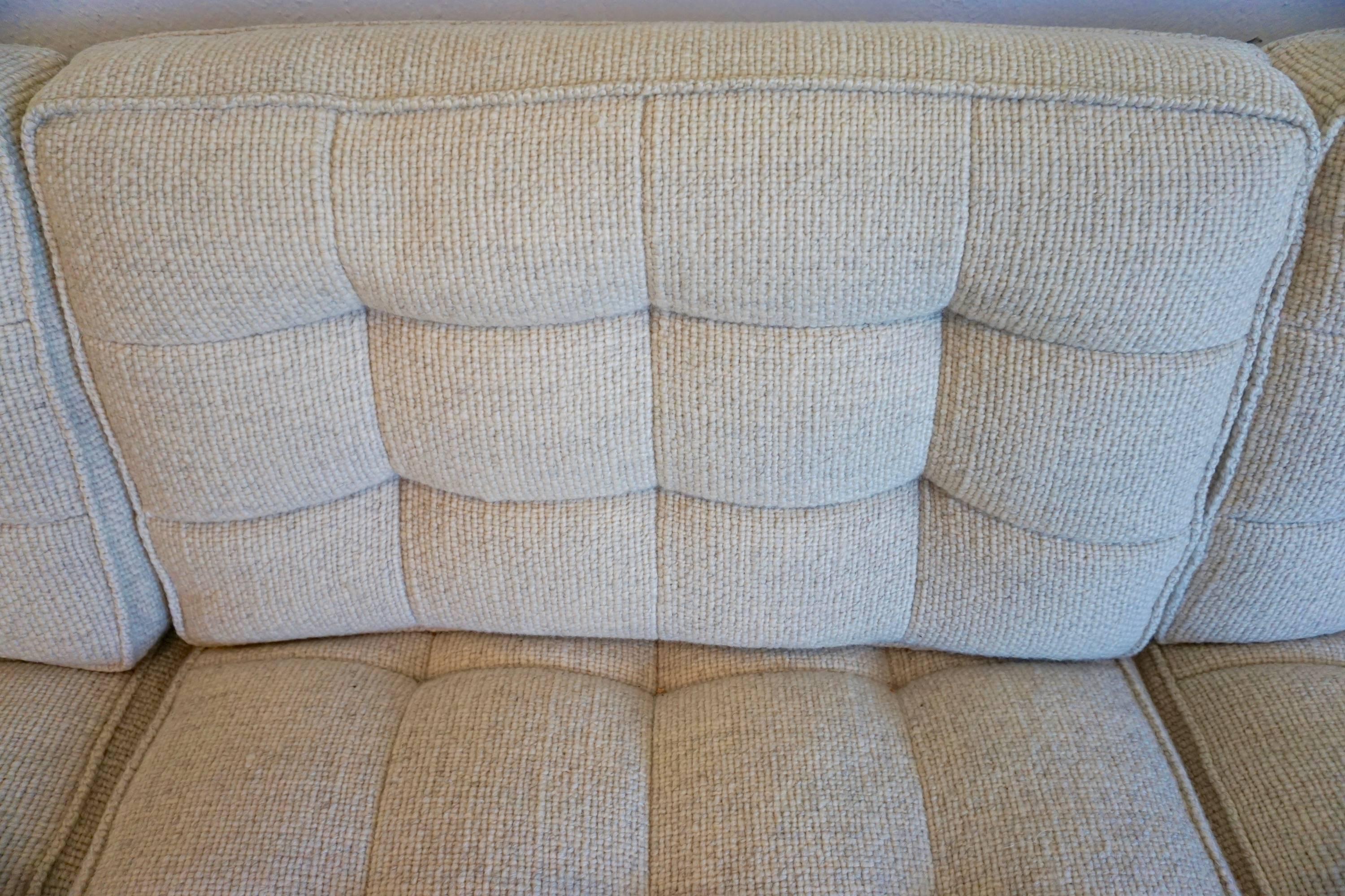 Florence Knoll Three-Seat Sofa In Excellent Condition In Cathedral City, CA