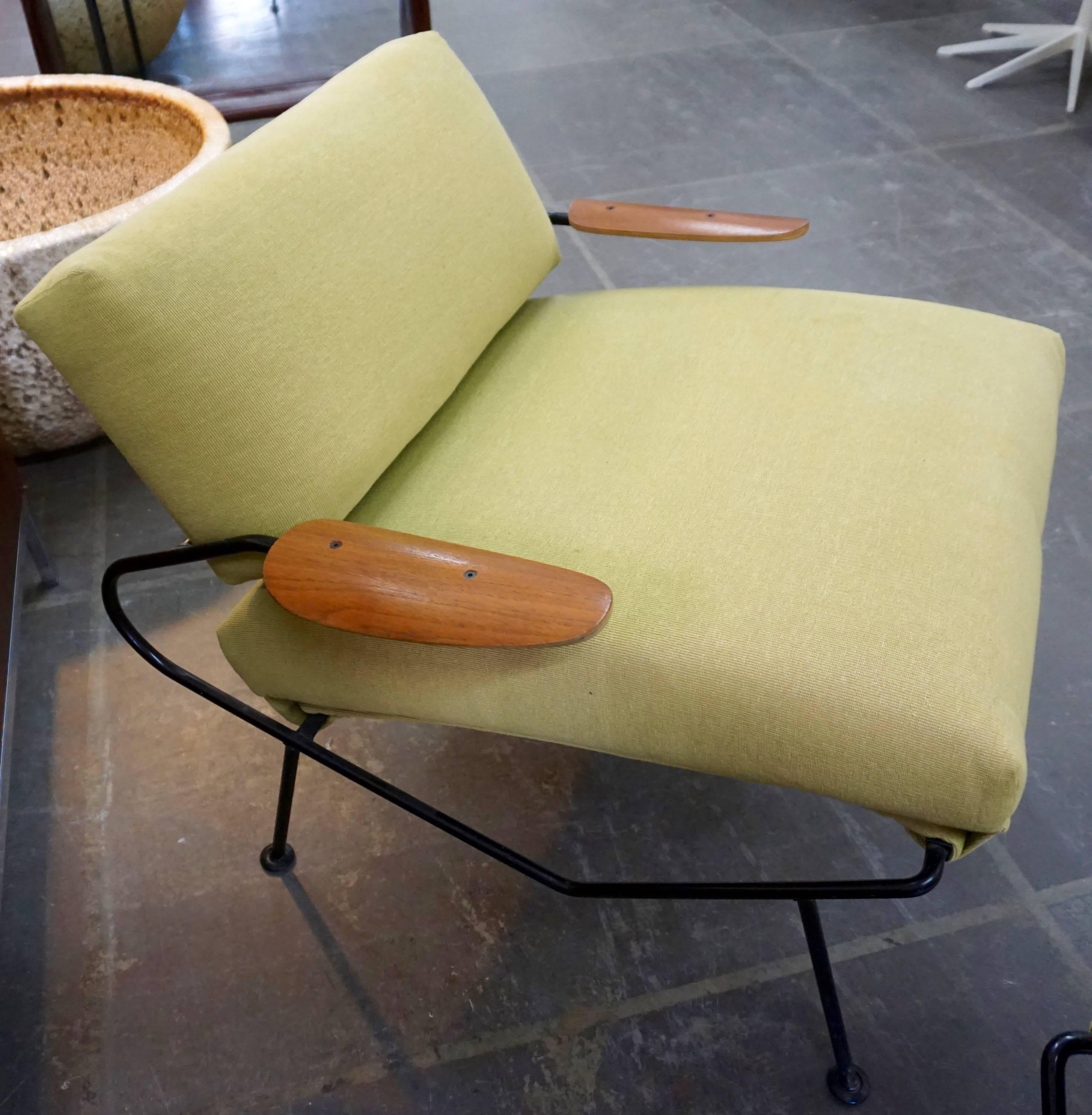 Mid-20th Century Pair of Lounge Chairs by Dan Johnson