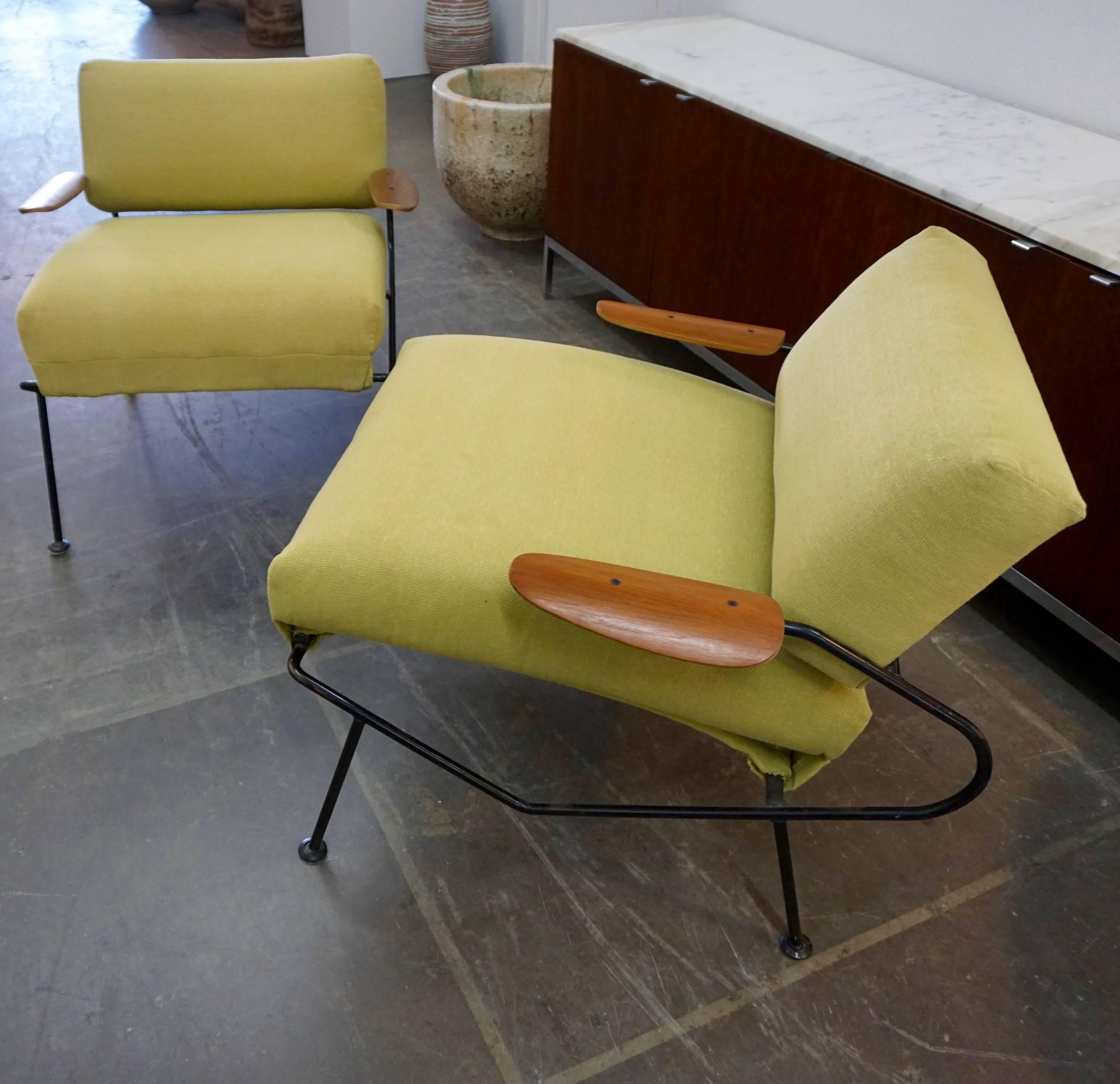 Pair of Lounge Chairs by Dan Johnson 1
