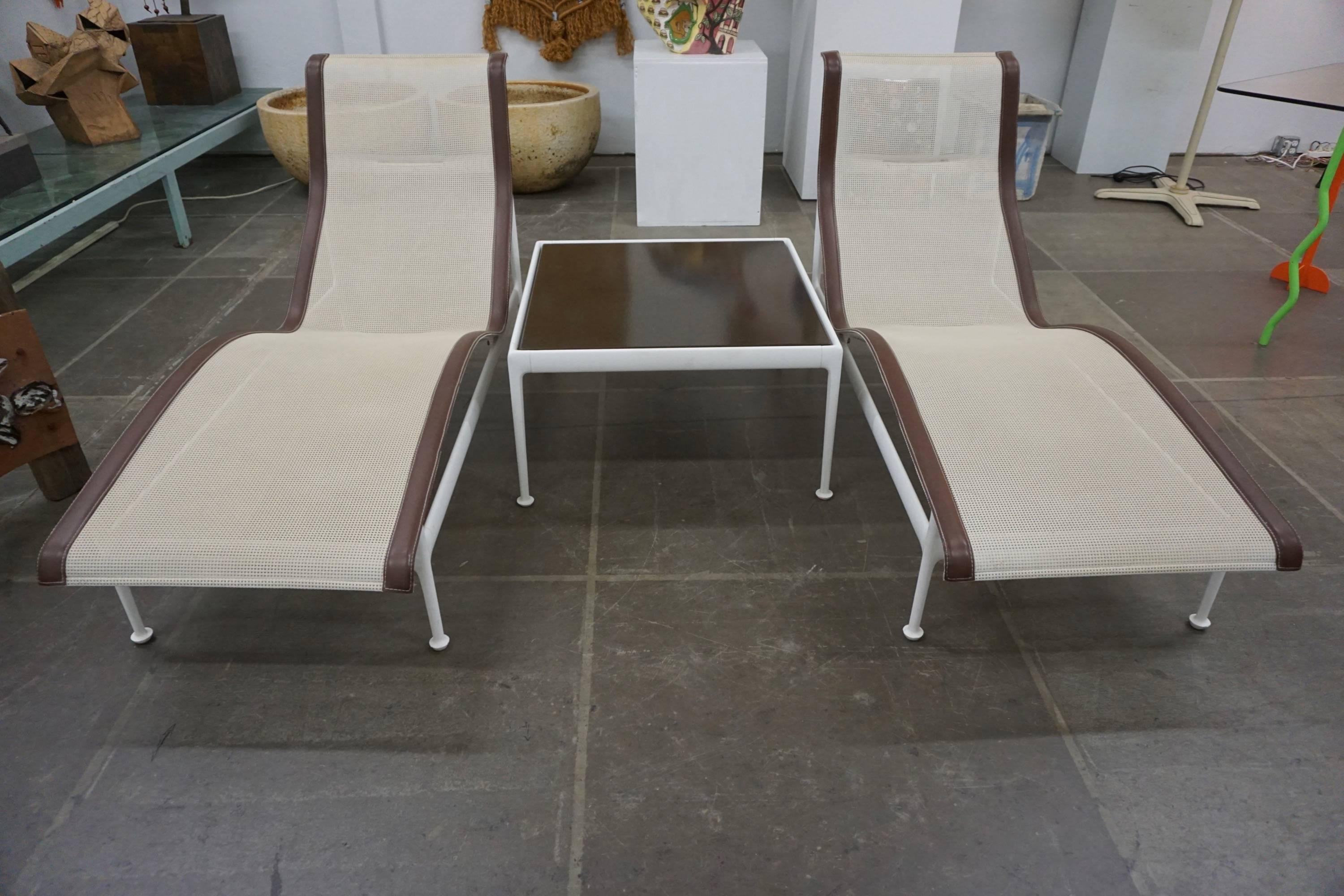 Pair of Richard Schultz Contour Lounge Chairs 1