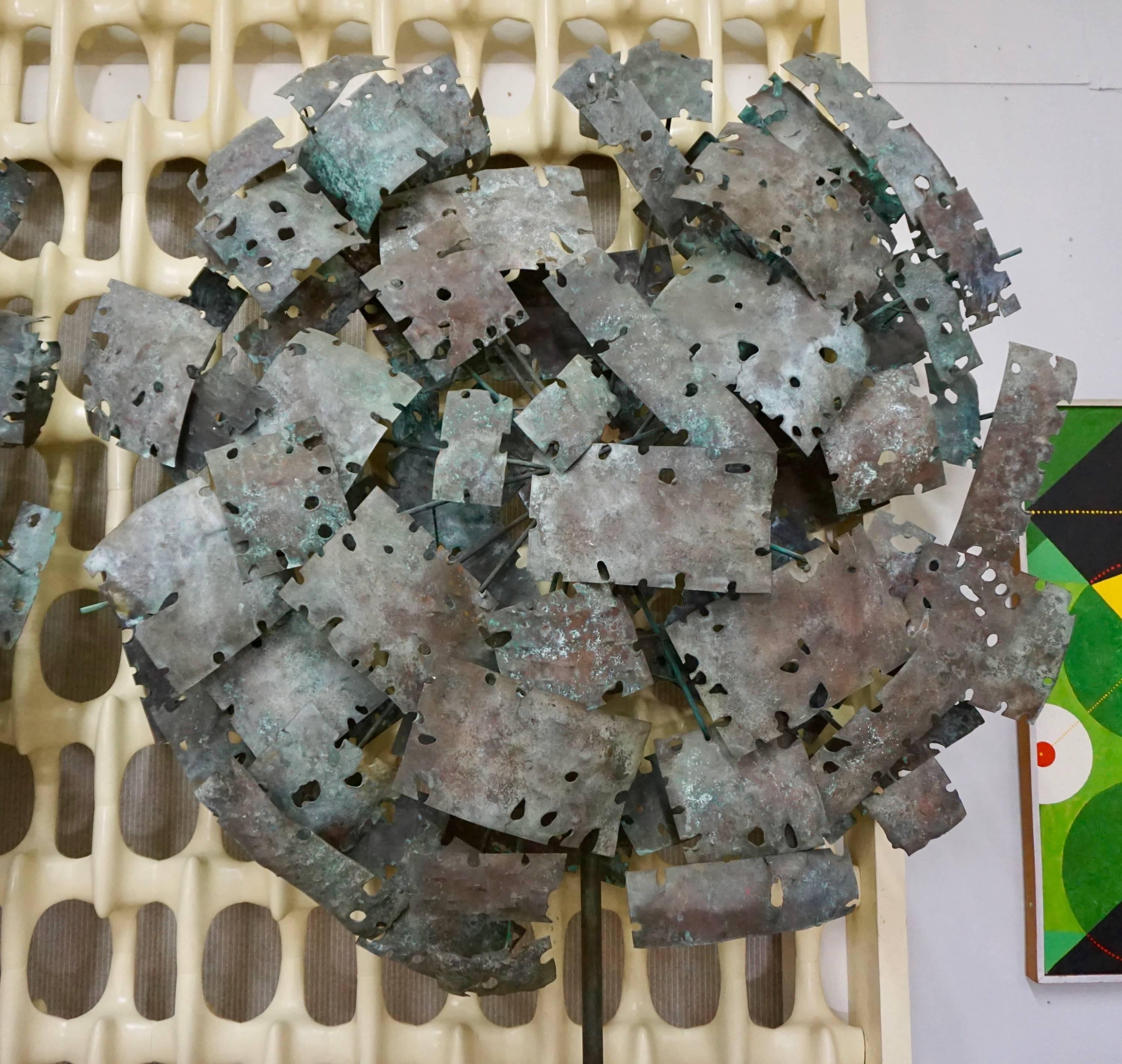 Pair of Brutalist Torchcut Sculptures 1
