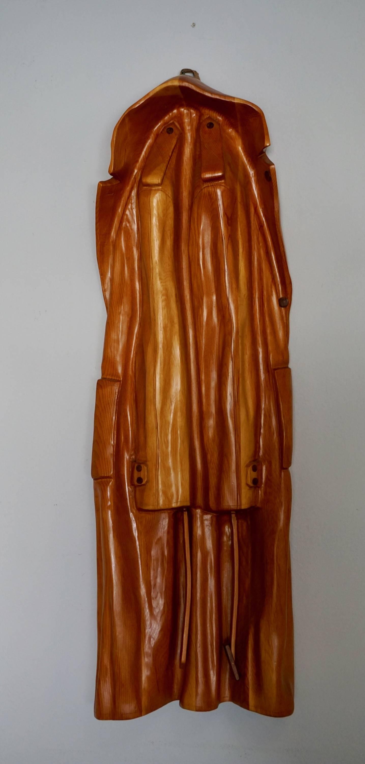 Pop Art Raincoat Sculpture by Rene Megroz For Sale 3