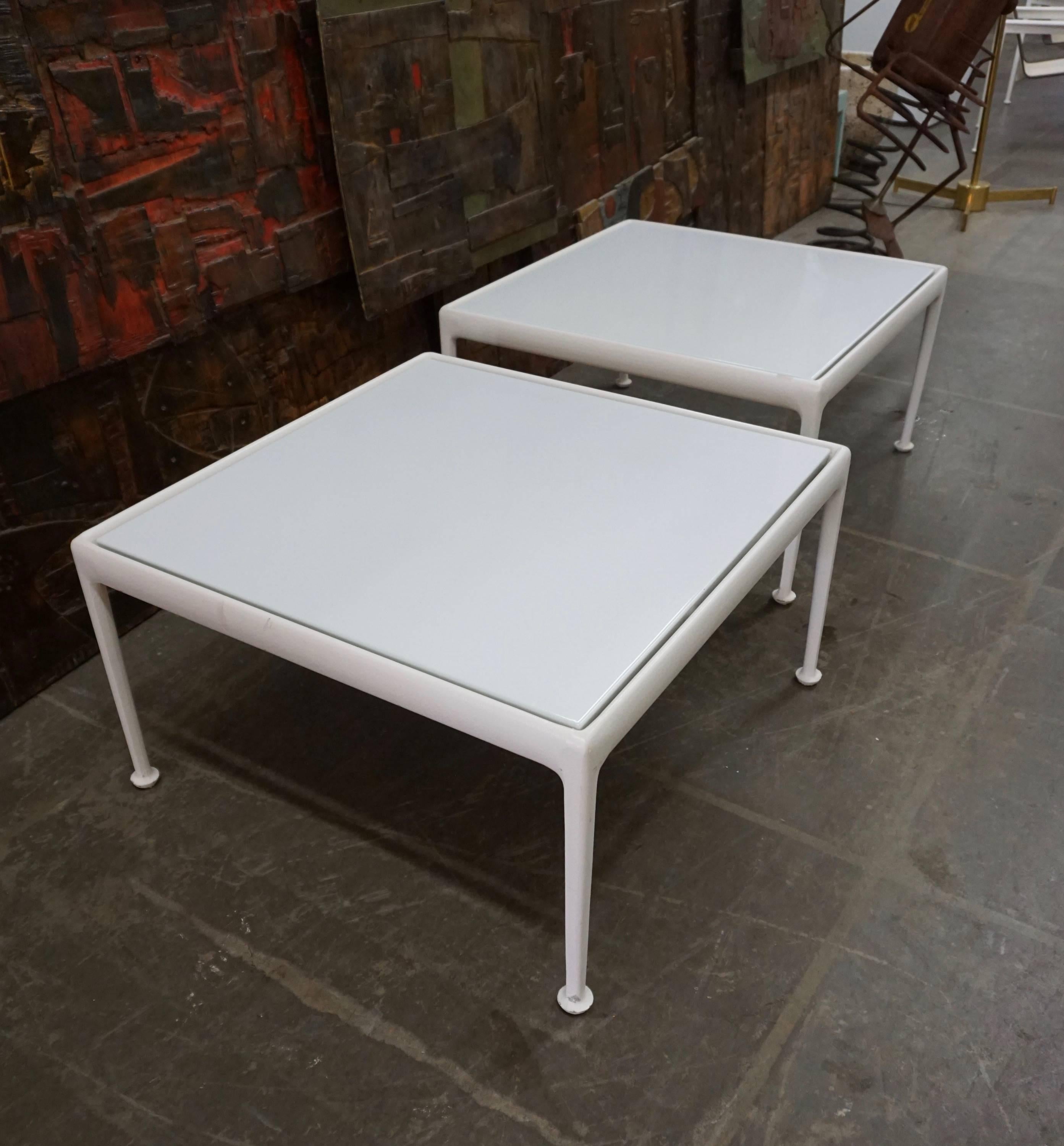 Versatile Patio Tables by Richard Schultz for Knoll In Good Condition For Sale In Cathedral City, CA