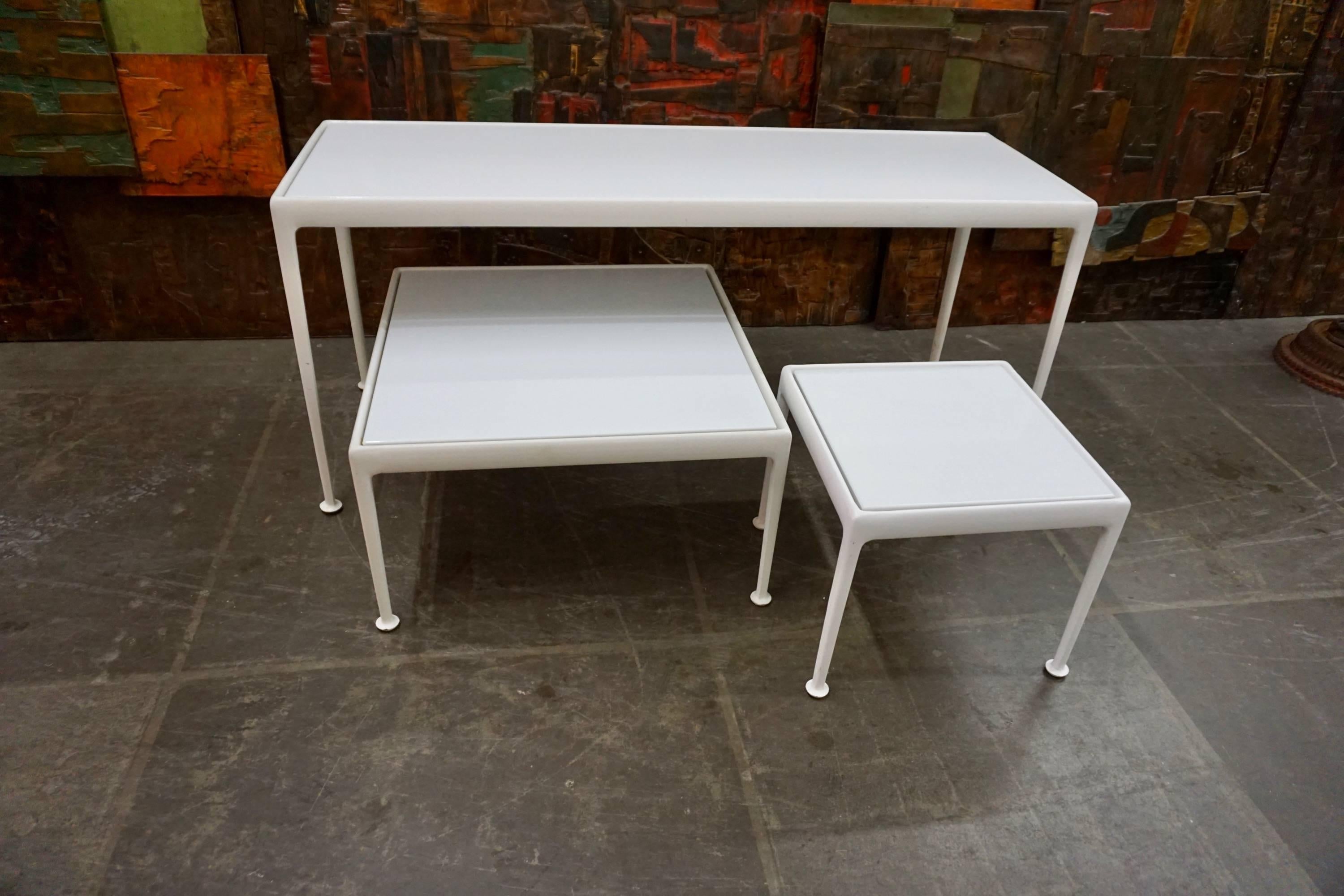 Versatile Patio Tables by Richard Schultz for Knoll For Sale 2