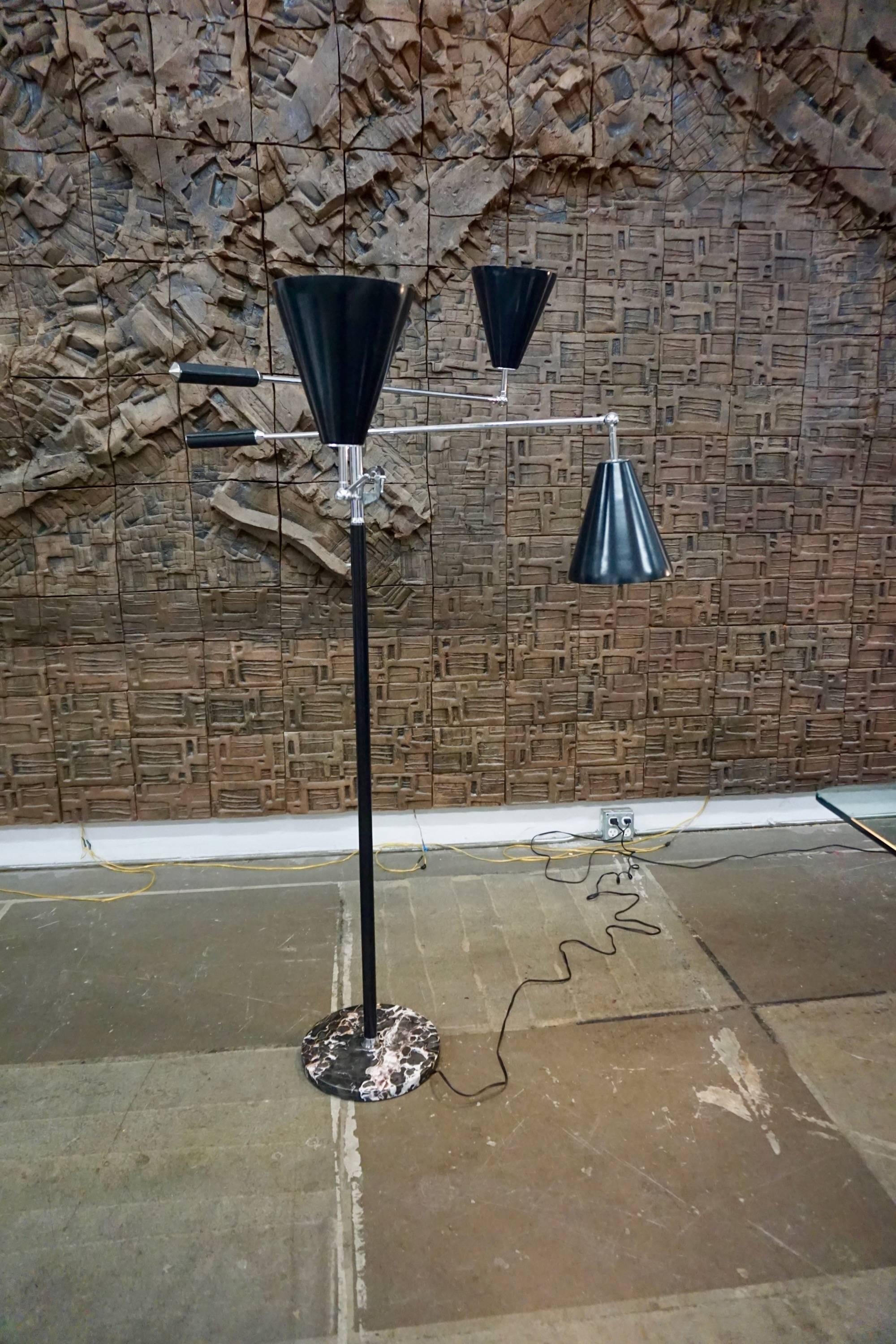 20th Century Arredoluce Style Floor Lamp For Sale