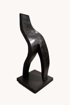Abstract Steel Figurative Sculpture by Artist Scott Donadio