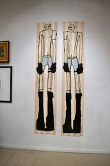 Exceptional Abstract Figurative Paintings by Don Shearer