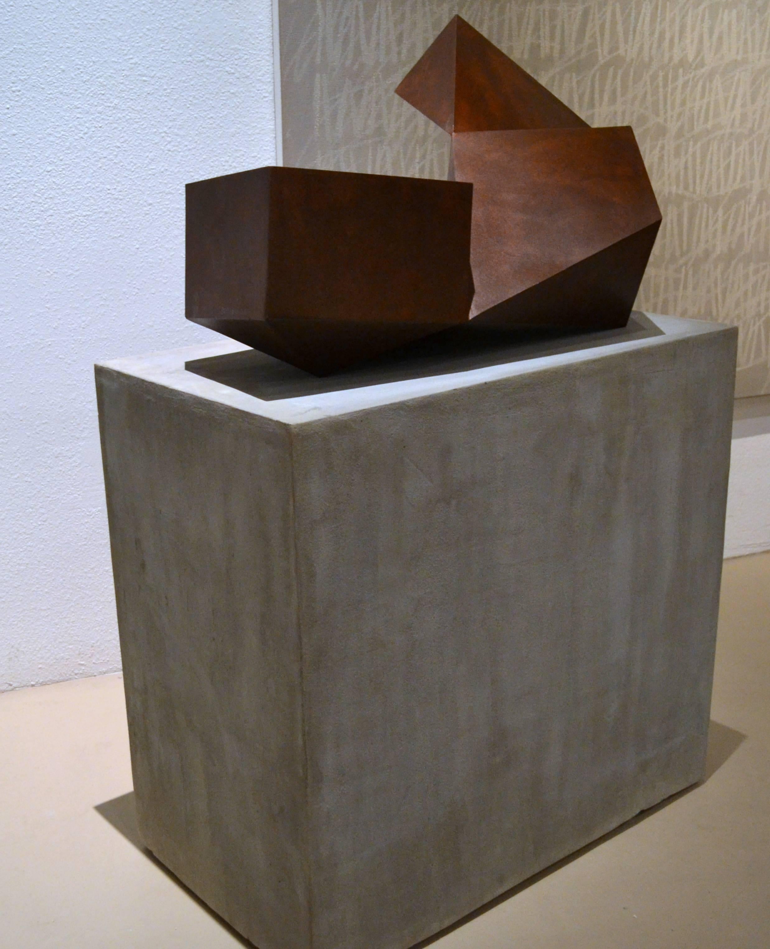 American Abstract Steel Sculpture by Scott Donadio