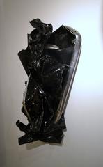 Abstract Steel and Chrome Sculpture by Paulden Evans