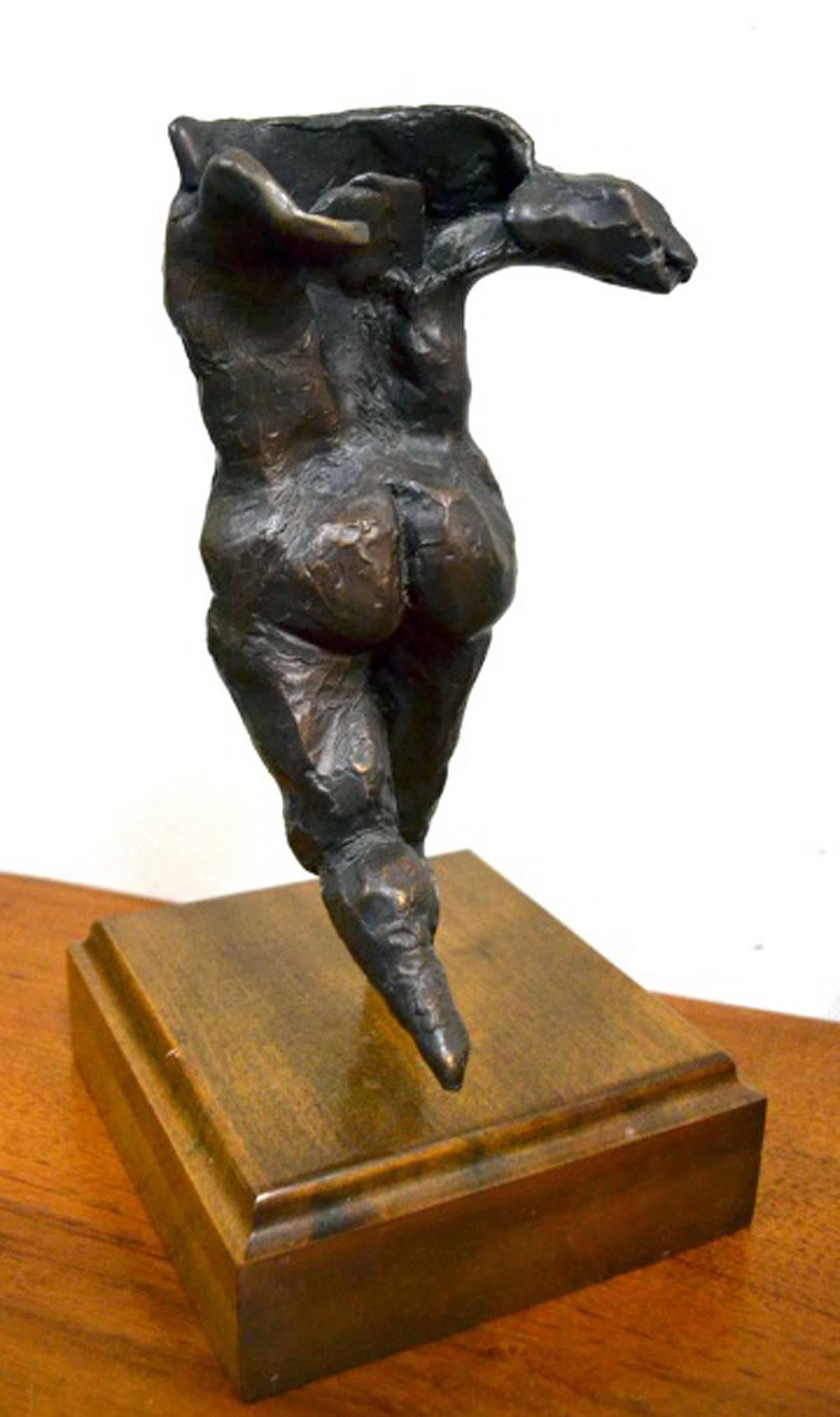 American Abstract Figurative Bronze by Harold Kaplan For Sale