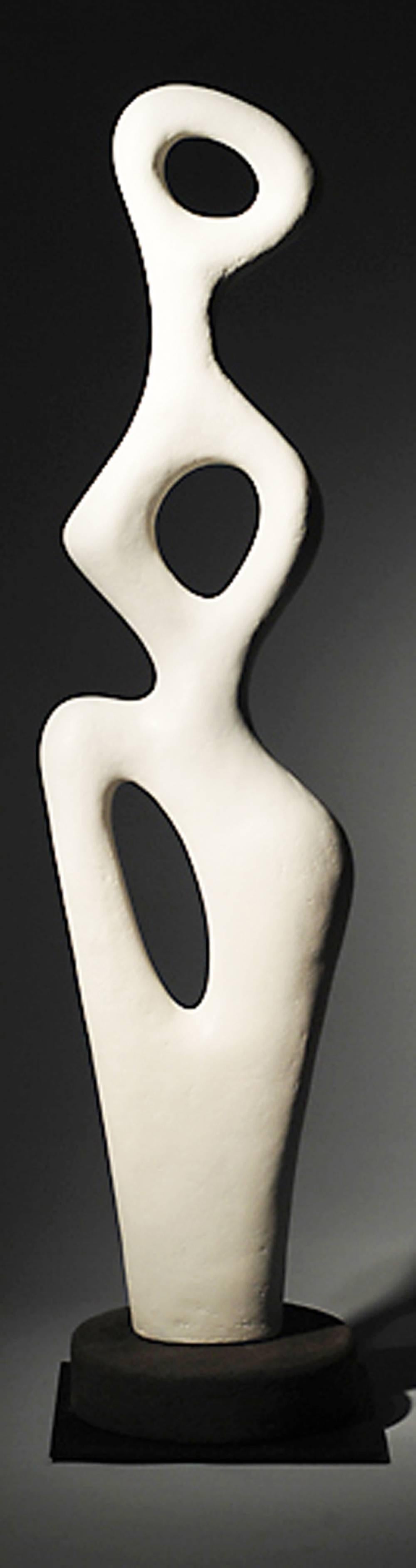 Artist Birgit Piskor's passion for creating provocative and often sensual sculptures has brought her considerable praise and an ever growing list of collectors. 

This beautiful abstract sculpture from Birgit's Musa Series is an example of her