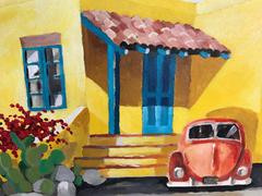 Expressionist Scenic Landscape by Artist Donald Smith