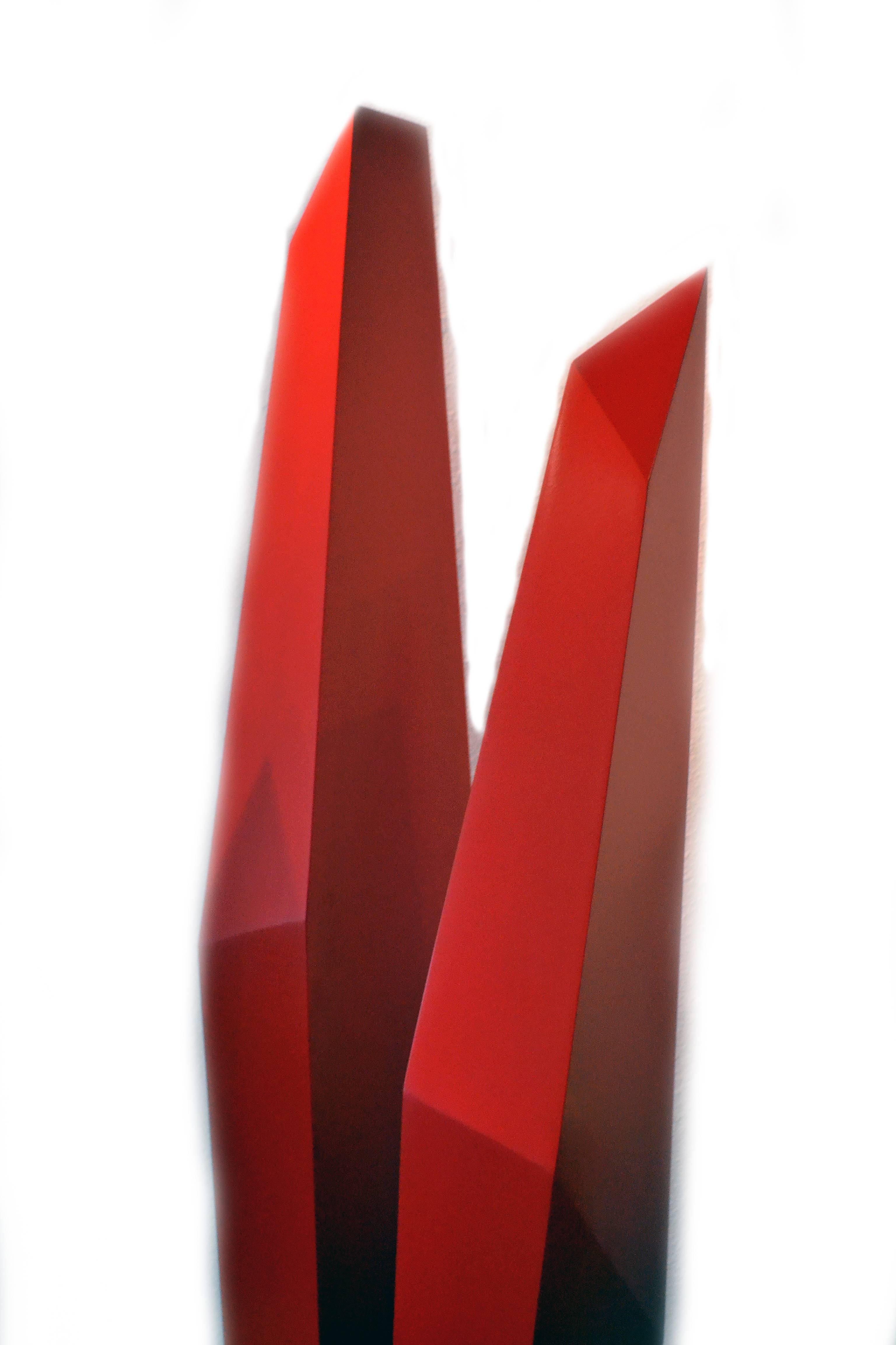 American Abstract Aluminium Sculpture by Robert Marion For Sale