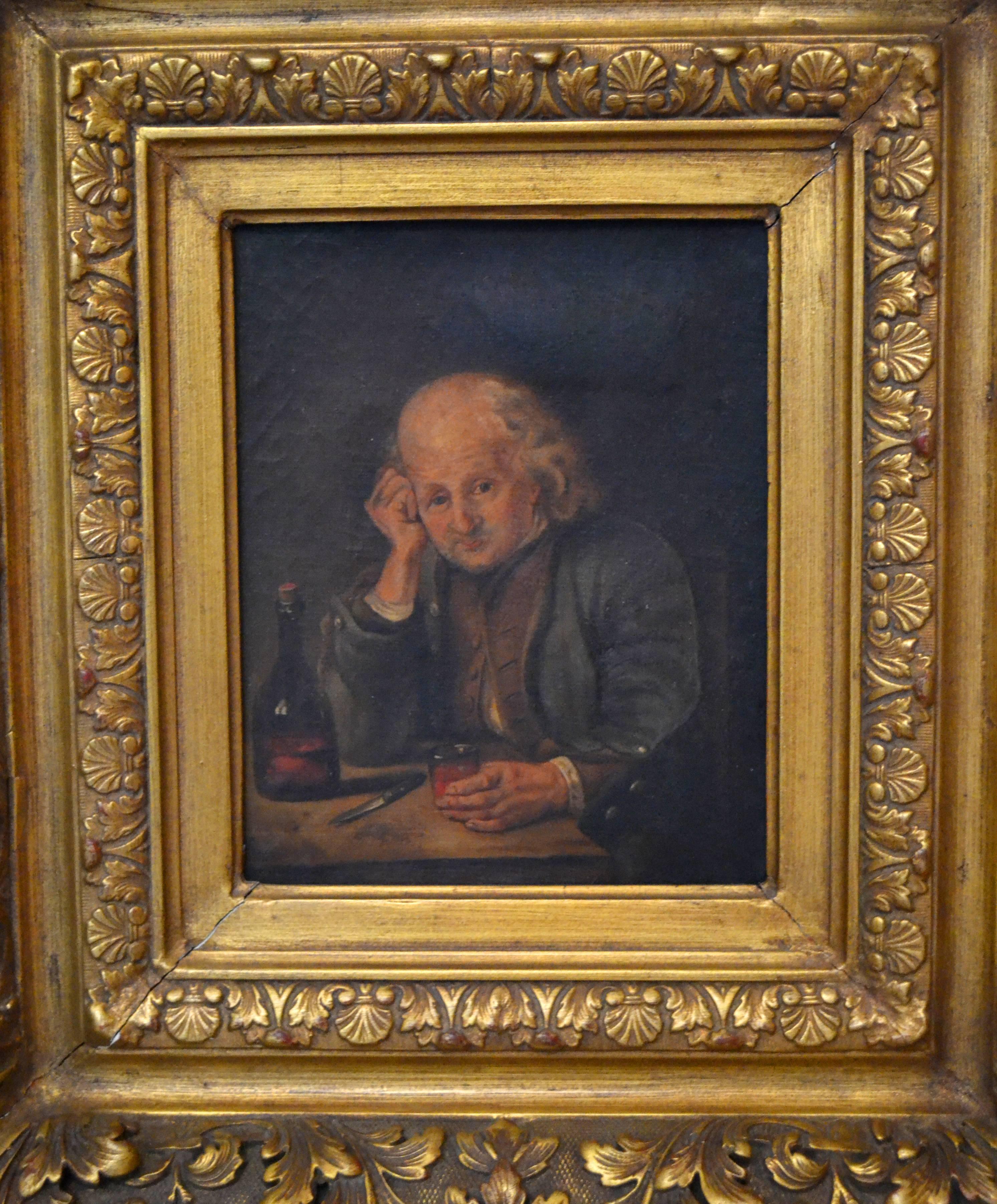 Late 18th-Early 19th Century English Portrait of a Gentleman In Good Condition For Sale In Cathedral City, CA